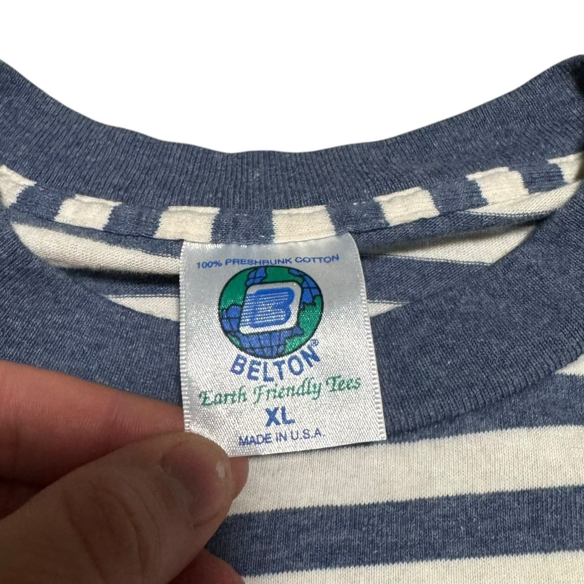 Vintage 1996 US Open King Mackerel Tournament Striped Shirt XL FLAWS Size US XL / EU 56 / 4 - 6 Thumbnail