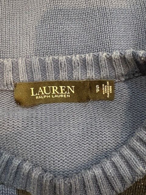 Lauren Ralph Lauren Vintage Lauren Ralph Lauren 100% Cotton Crewneck Sweater Size US S / EU 44-46 / 1 - 5 Thumbnail