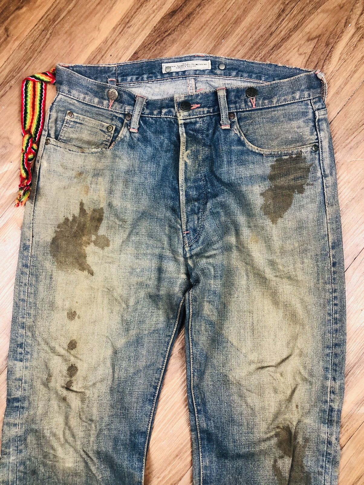 Journal Standard Jounal Standard Homestead Distress Jeans (37) Size US 29 - 3 Thumbnail