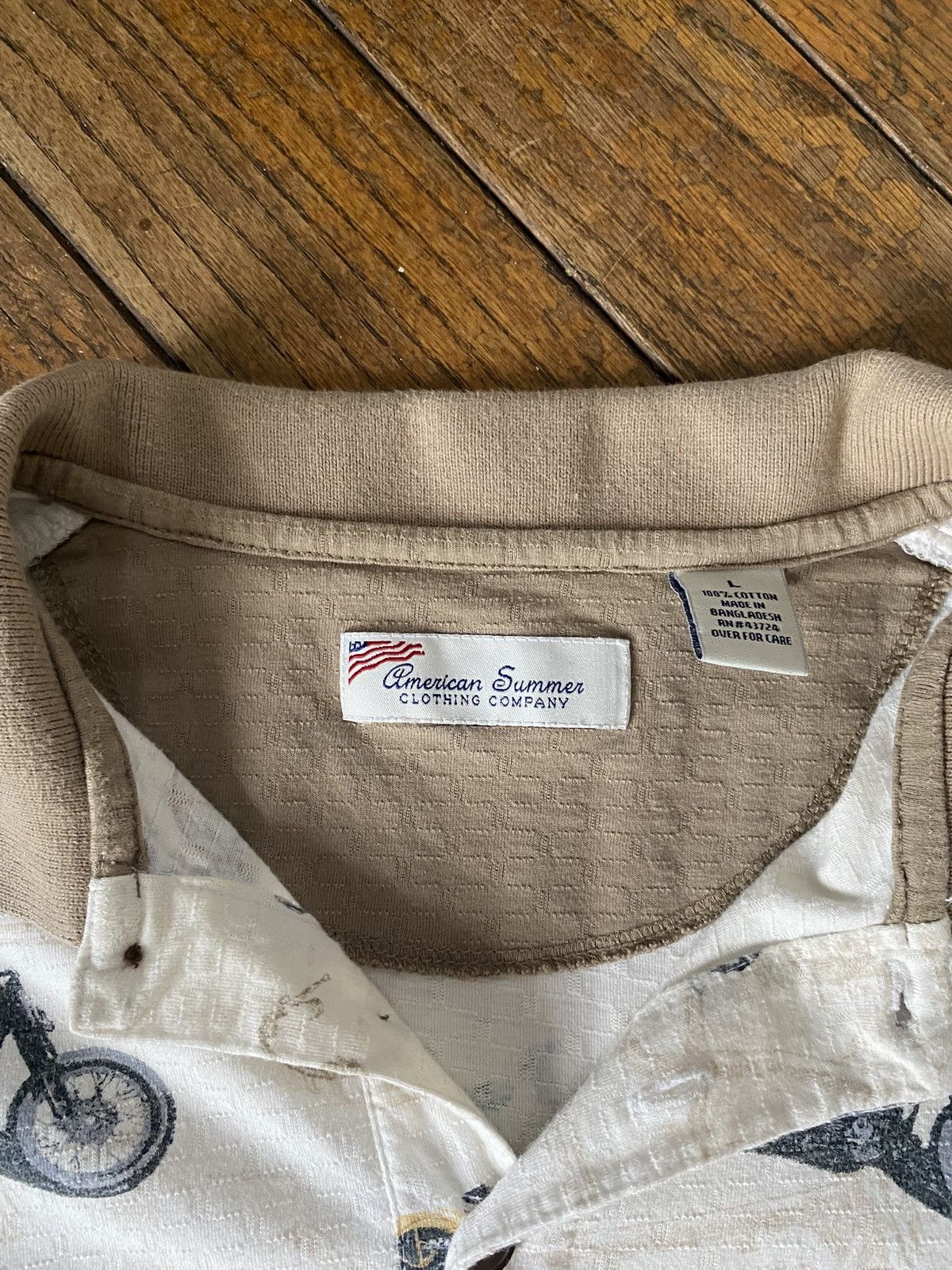 Other 90’s American Summer Motorcycle Polo Size US L / EU 52-54 / 3 - 2 Thumbnail