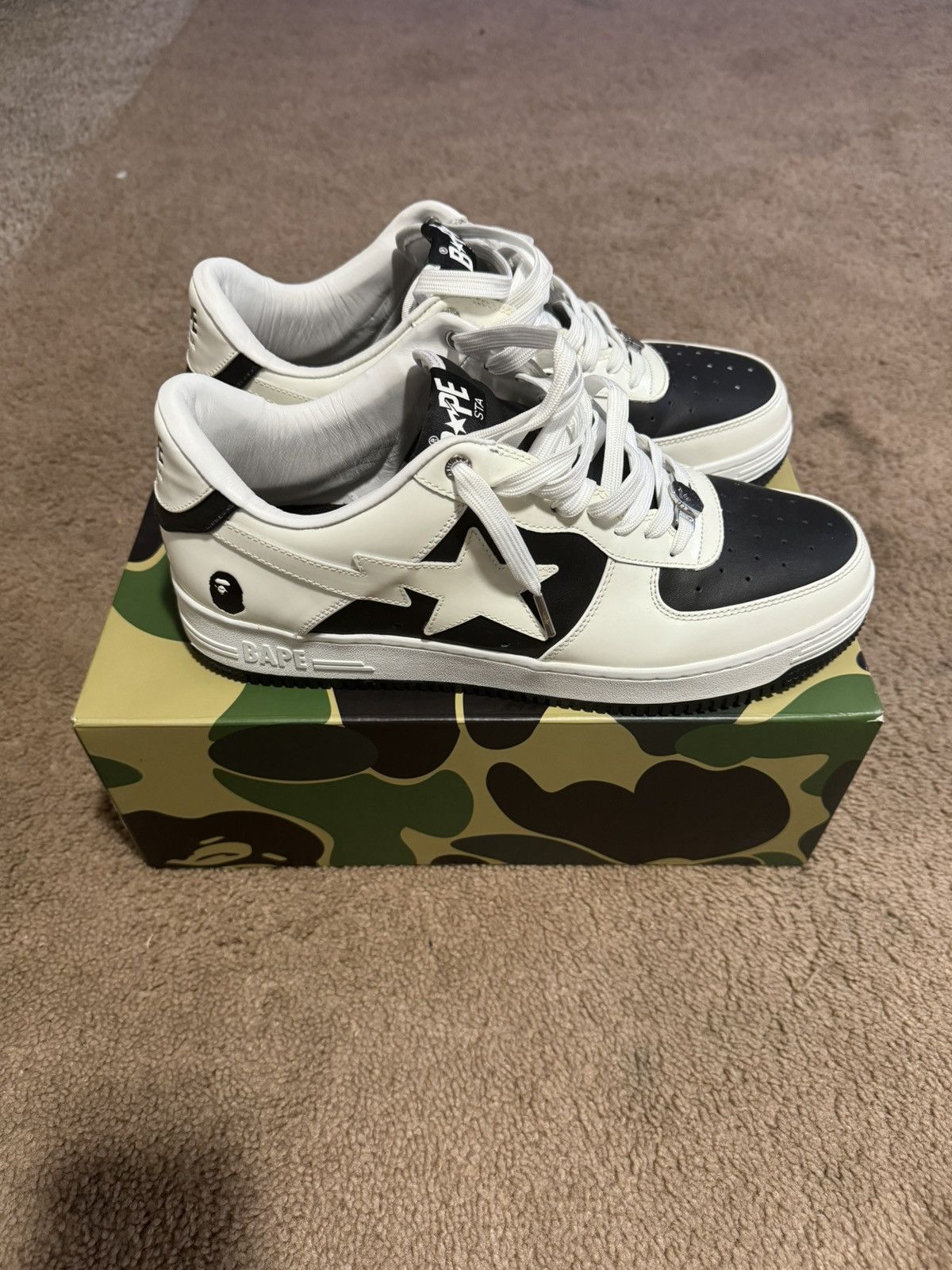 Bape BAPESTA #6 Size US 12 / EU 45 - 1 Thumbnail