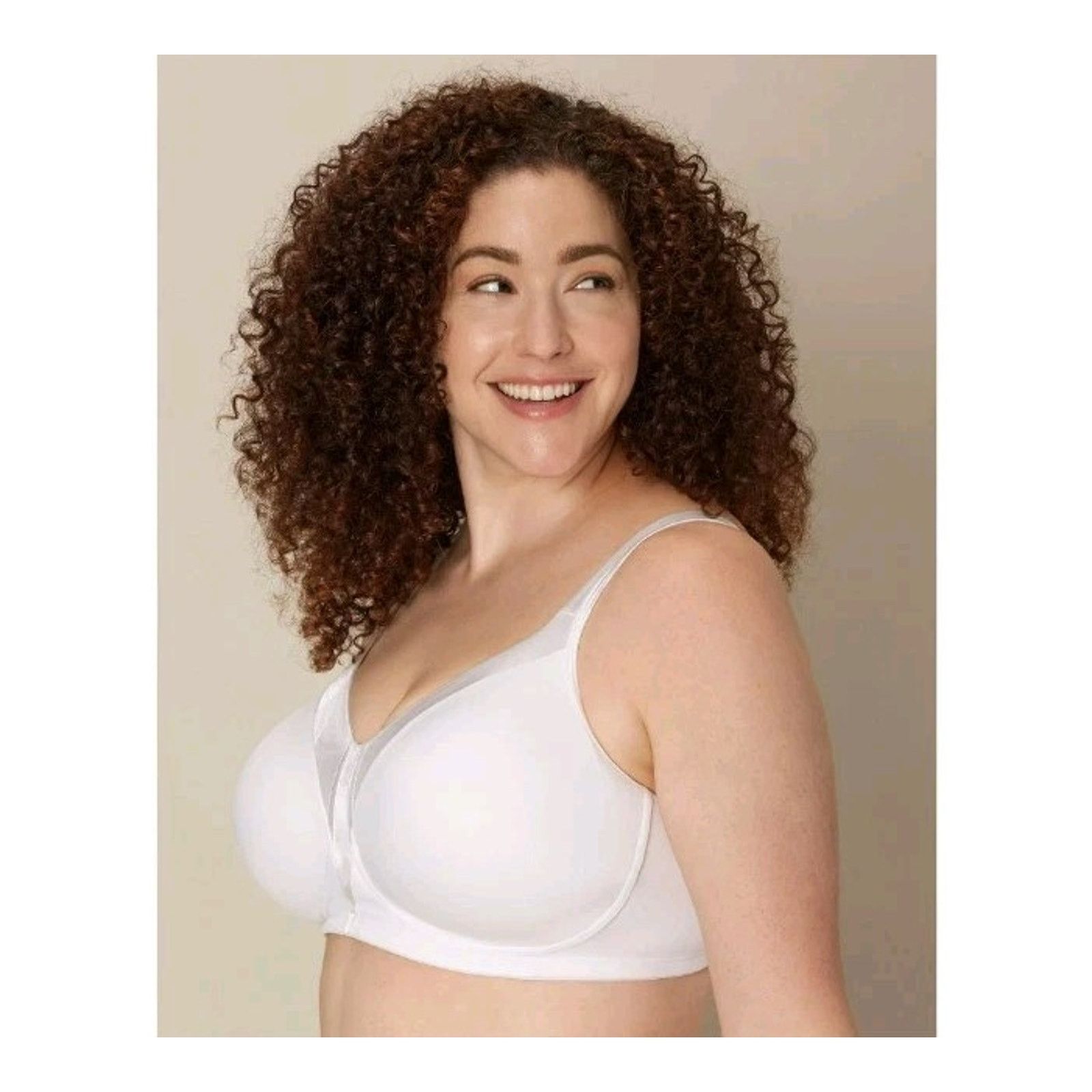 Other Playtex Women's 18 Hour Silky Wireless Bra Size 40DDD White Size ONE SIZE - 4 Thumbnail