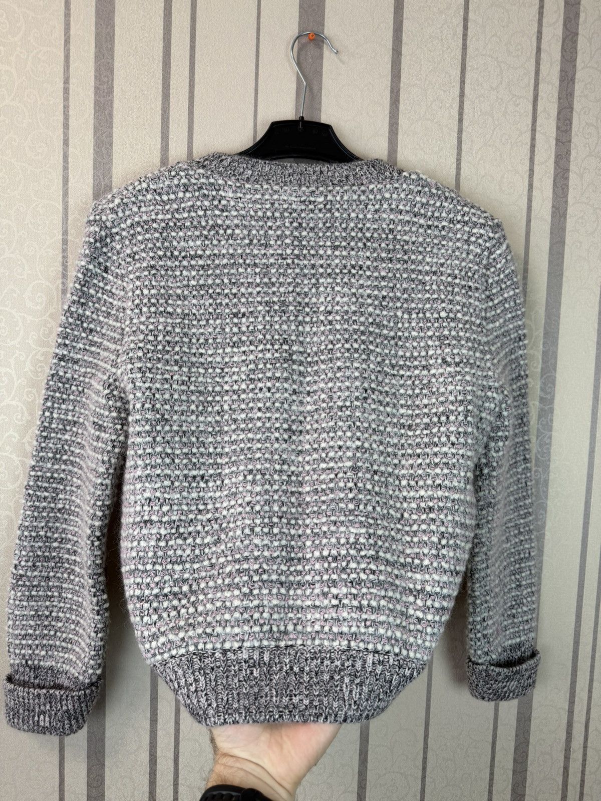 Dior Christian Dior Archive Cashmere/Mohair Knit Bomber Size M / US 6-8 / IT 42-44 - 3 Thumbnail