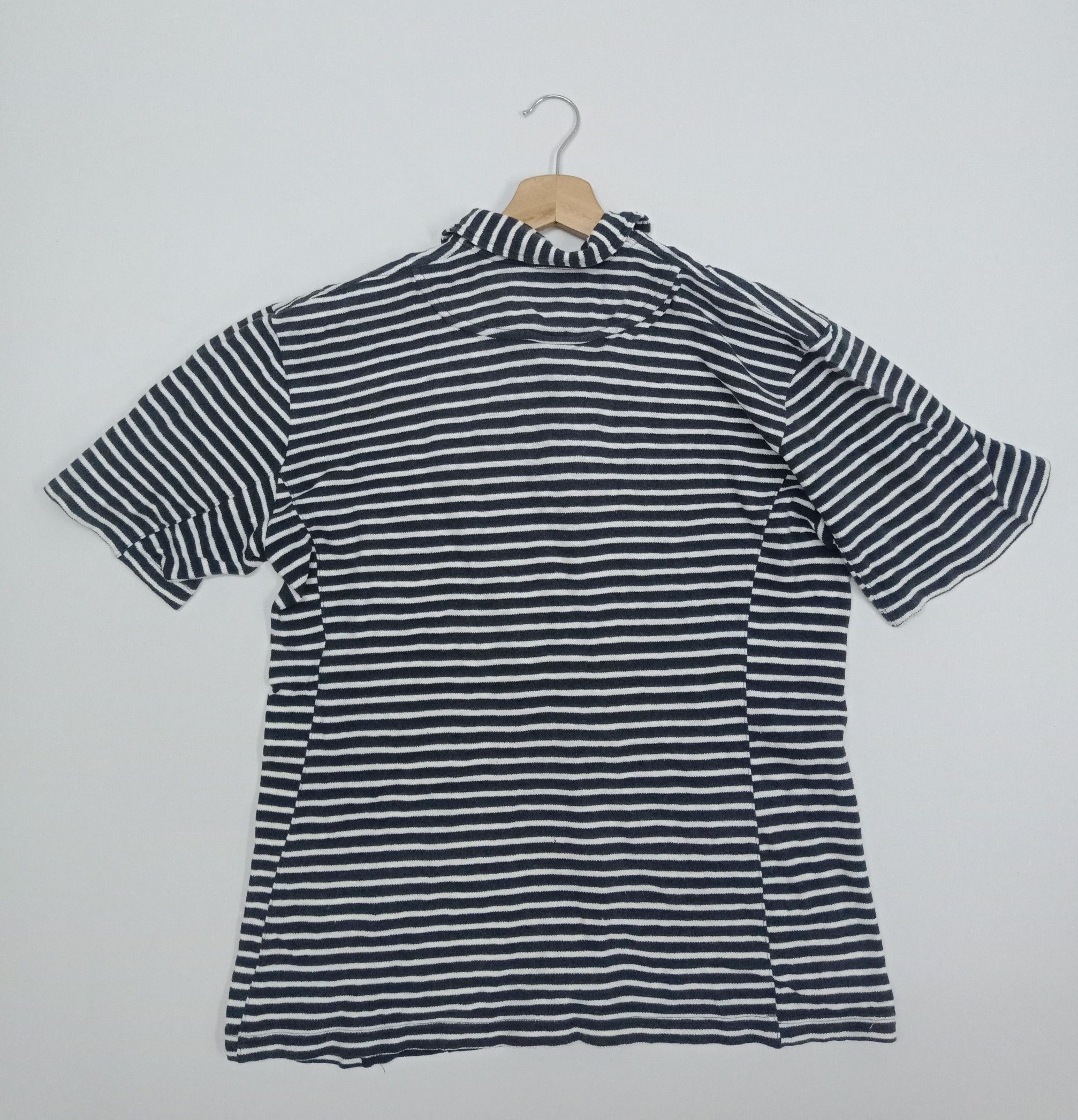 White Mountaineering White Mountaineering Stripes Polo #D Size US L / EU 52-54 / 3 - 2 Thumbnail