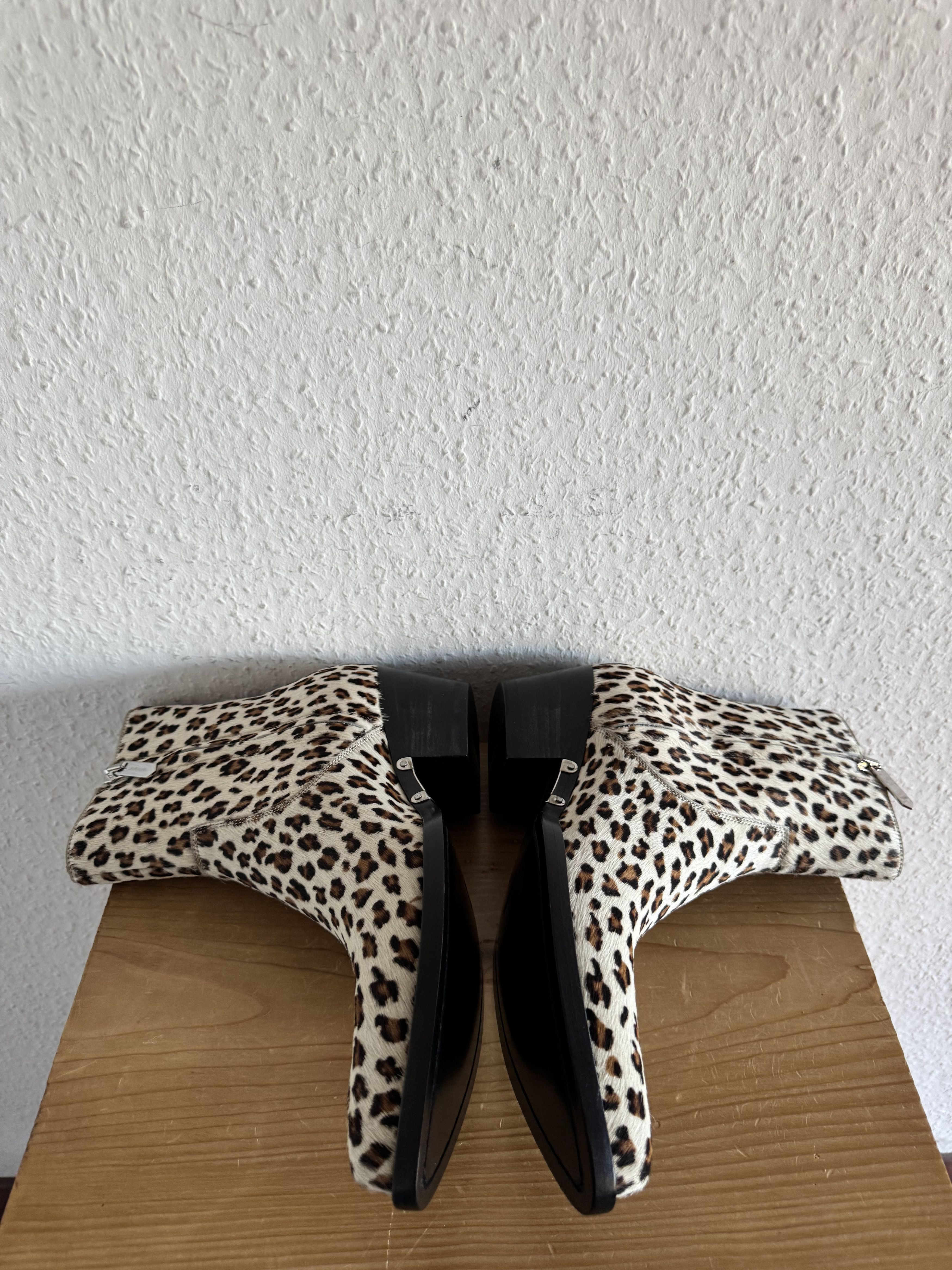 Calvin Klein 205W39NYC Pony Hair Spazzolato Ankle Boots Size US 8 / EU 41 - 10 Thumbnail