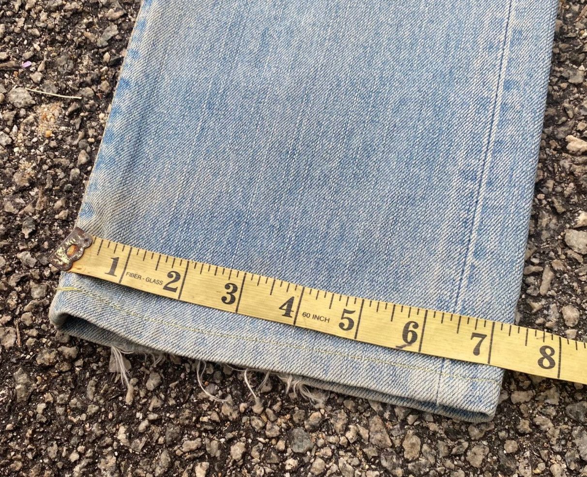 Levi's Vintage 90s Levis 505 Patchwork Distressed Denim Size US 30 / EU 46 - 7 Thumbnail