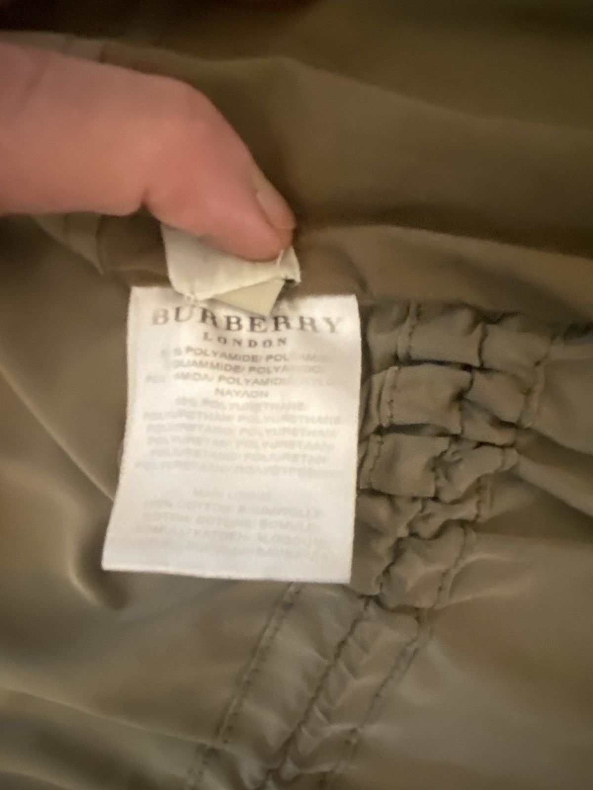 Burberry RARE ORIGINAL BURBERRY MENS PARKA COAT ( WEATHER TREATED ) Size US S / EU 44-46 / 1 - 14 Thumbnail