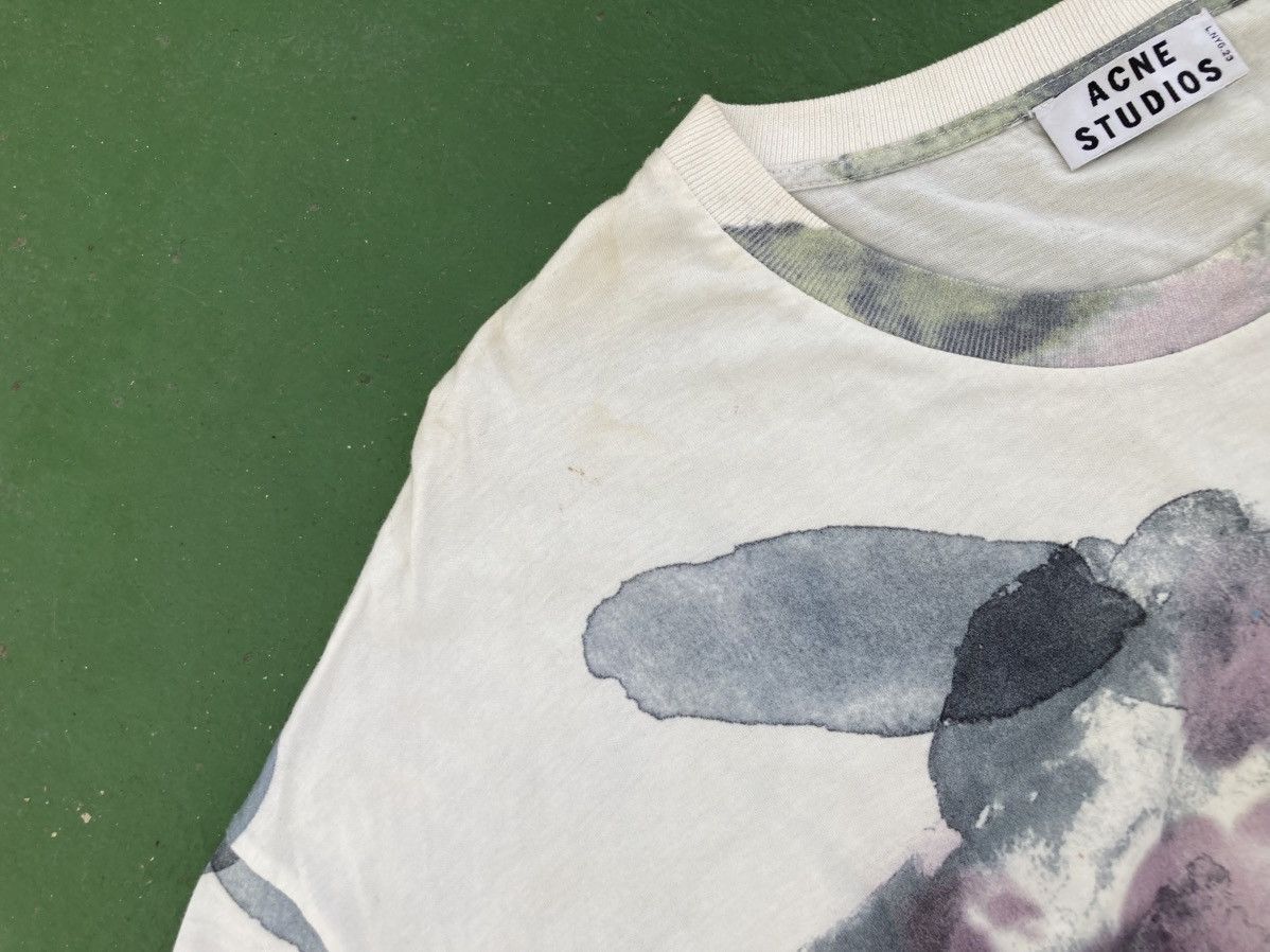 Acne Studios Acne Studios BESS MERCI PRT PAW13 Flowe Print oversize tee Size US M / EU 48-50 / 2 - 15 Thumbnail