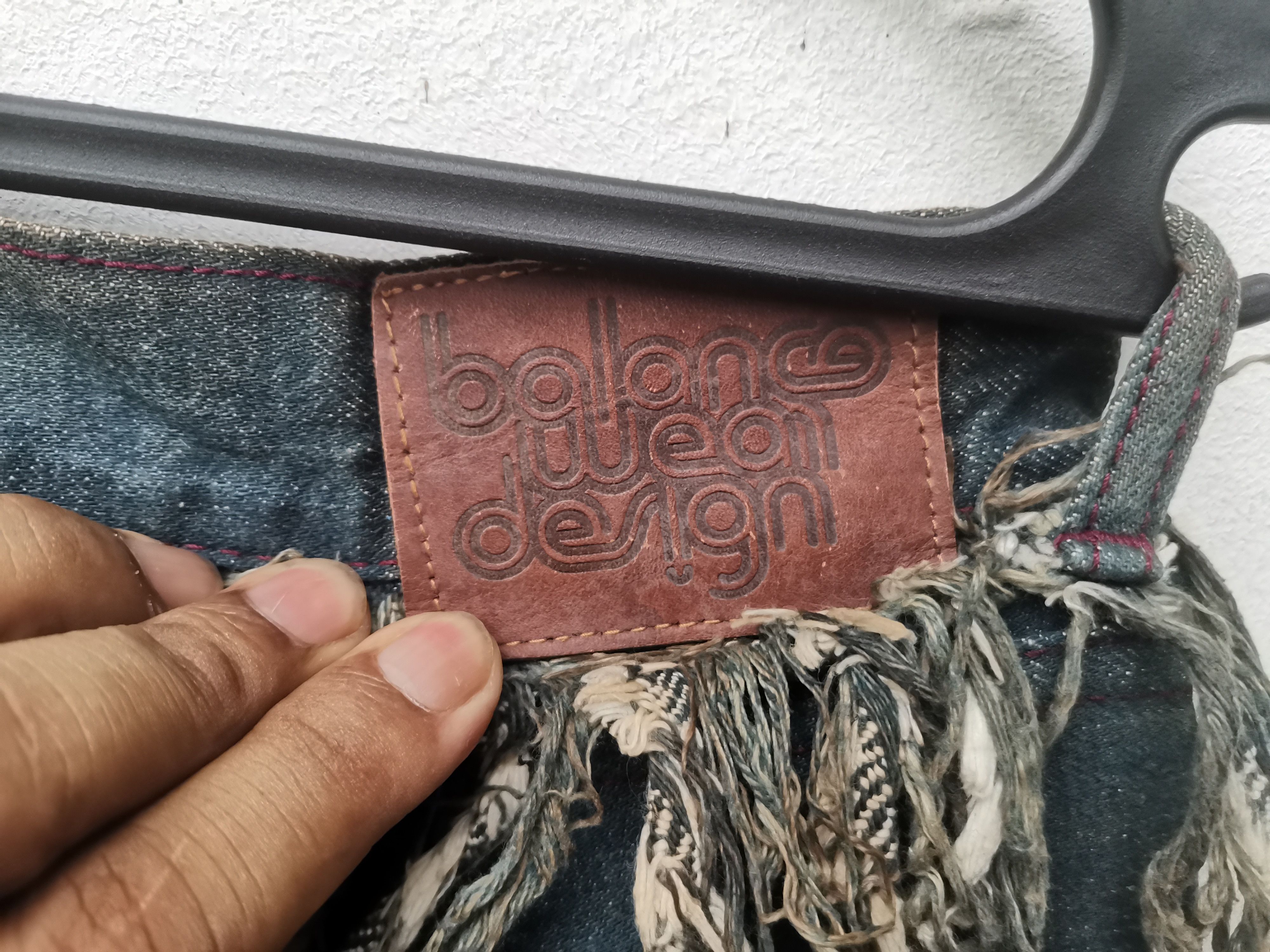 Designer × Japanese Brand Rare Balancewear denim nice design Size US 34 / EU 50 - 7 Thumbnail