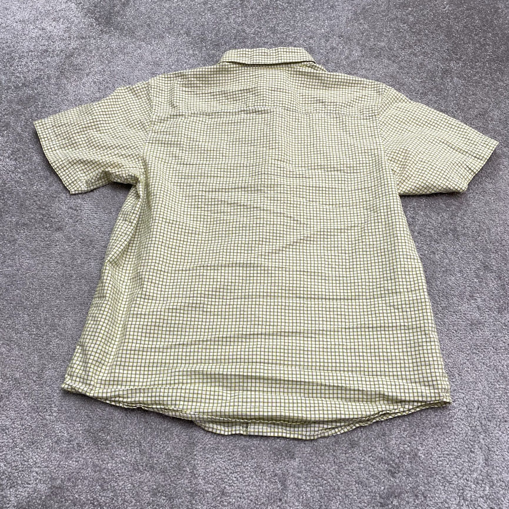 Vintage Columbia Rapid Rivers Button-Up Shirt Mens Medium Yellow Plaid Outdoor Casual Shirt Size US M / EU 48-50 / 2 - 2 Thumbnail