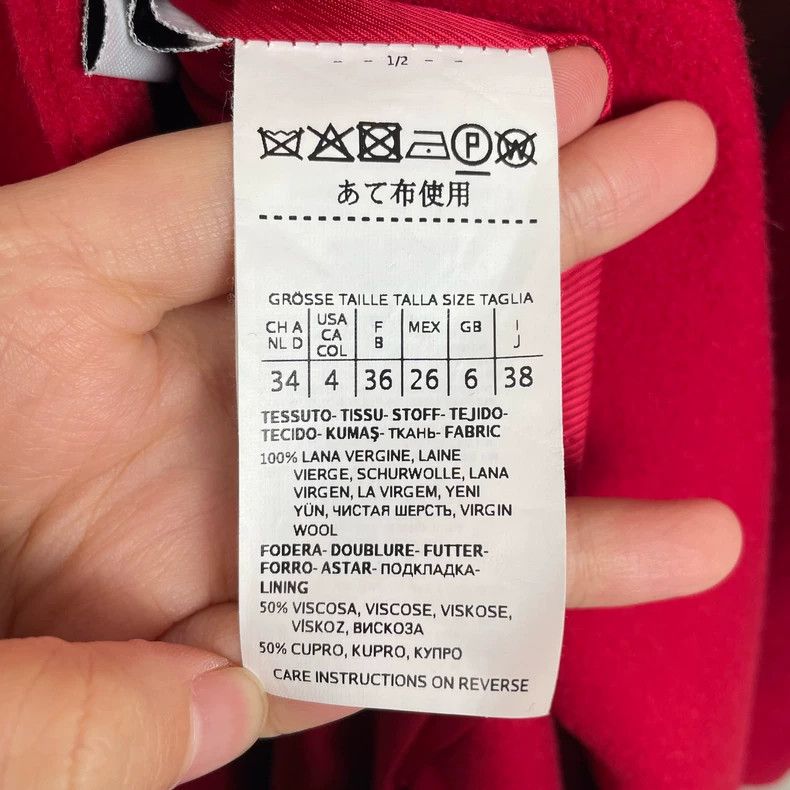 Max Mara Max Mara Classic Red Coat Size M / US 6-8 / IT 42-44 - 5 Thumbnail