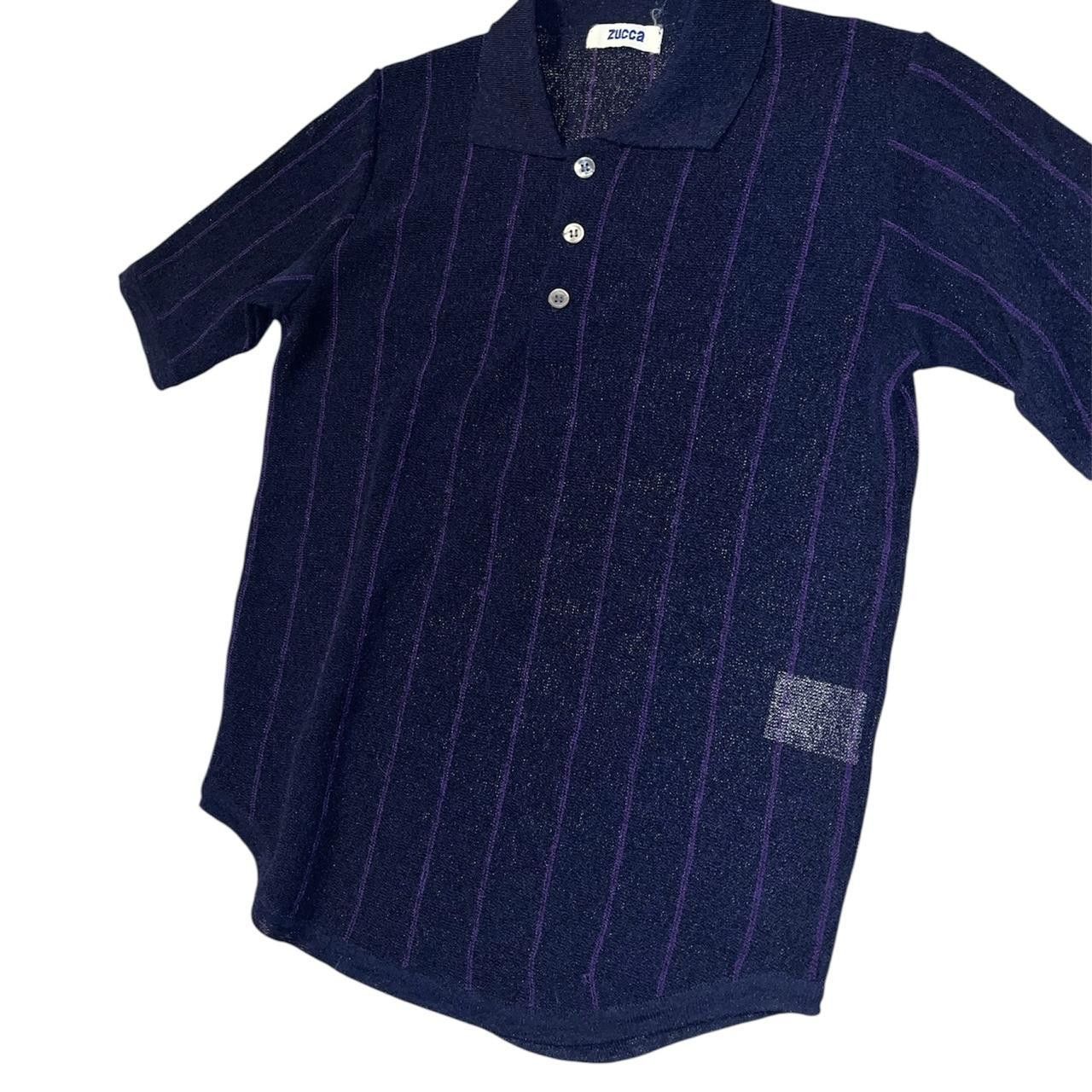 Zucca Vintage ZUCCa 1998 S/S Knitted Top Size M / US 6-8 / IT 42-44 - 4 Thumbnail