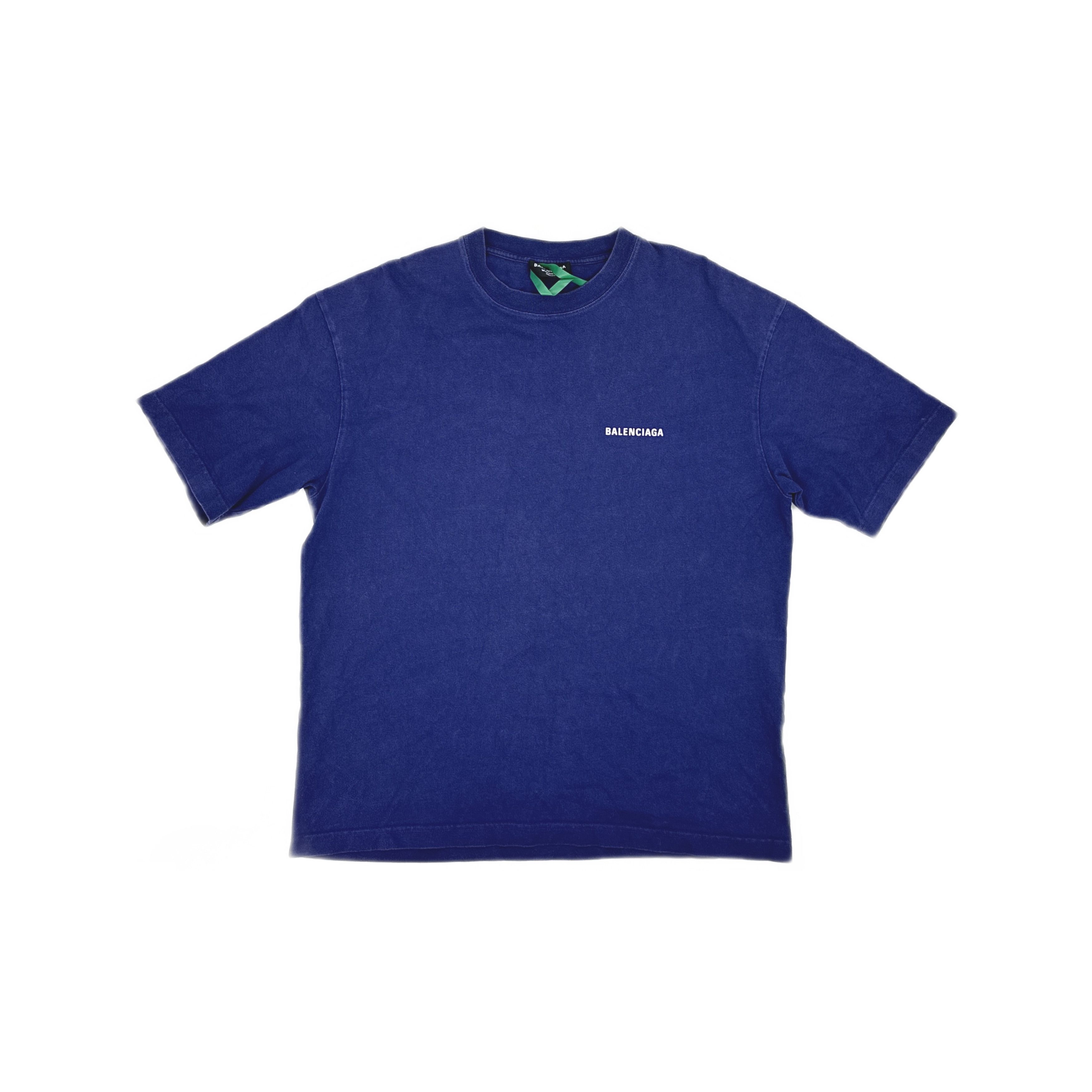Balenciaga Balenciaga Logo Short Sleeve T-Shirt Size M Size US M / EU 48-50 / 2 - 1 Thumbnail
