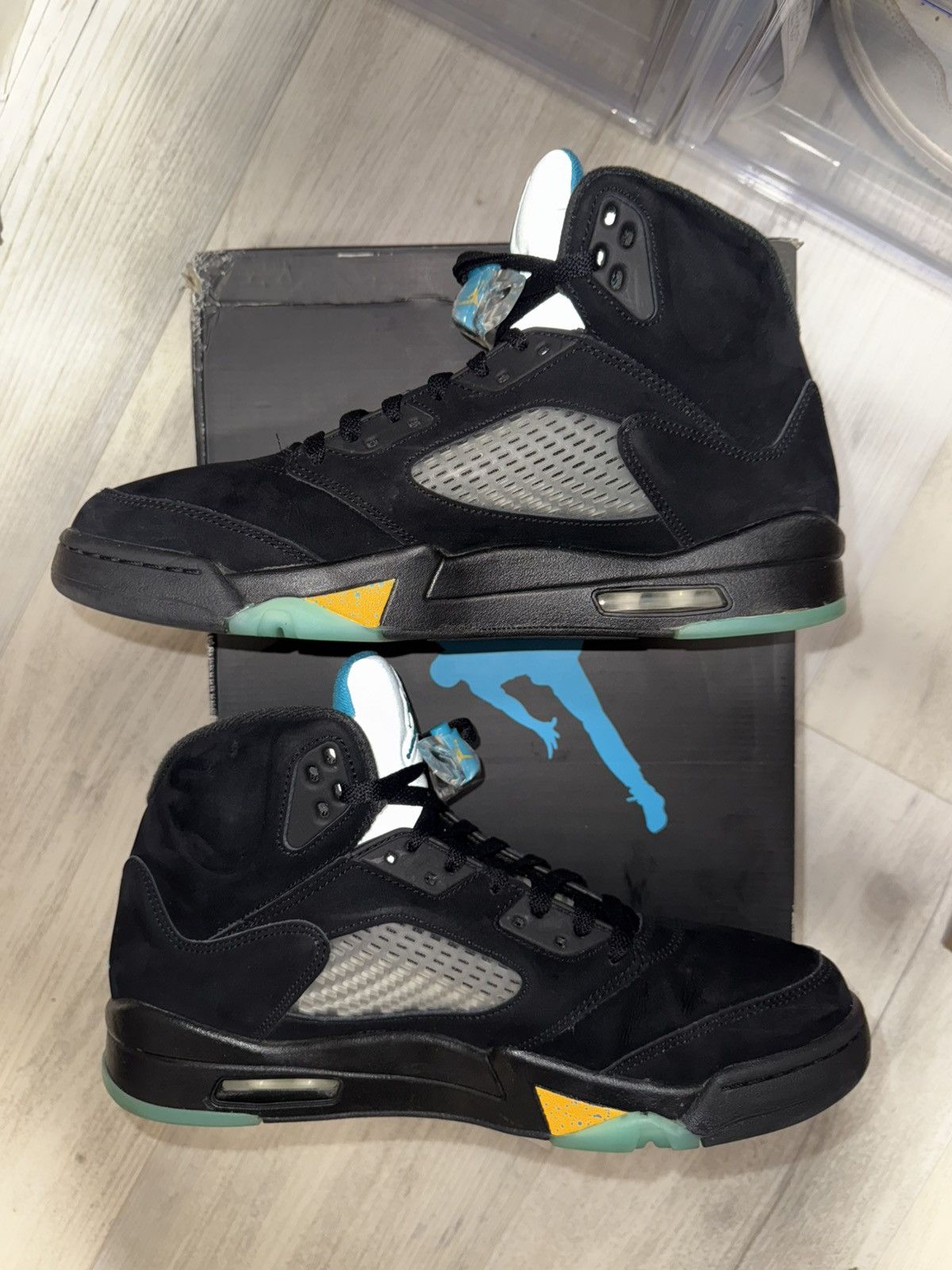 Jordan Brand Air Jordan 5 Retro Aqua Size US 11 / EU 44 - 3 Thumbnail