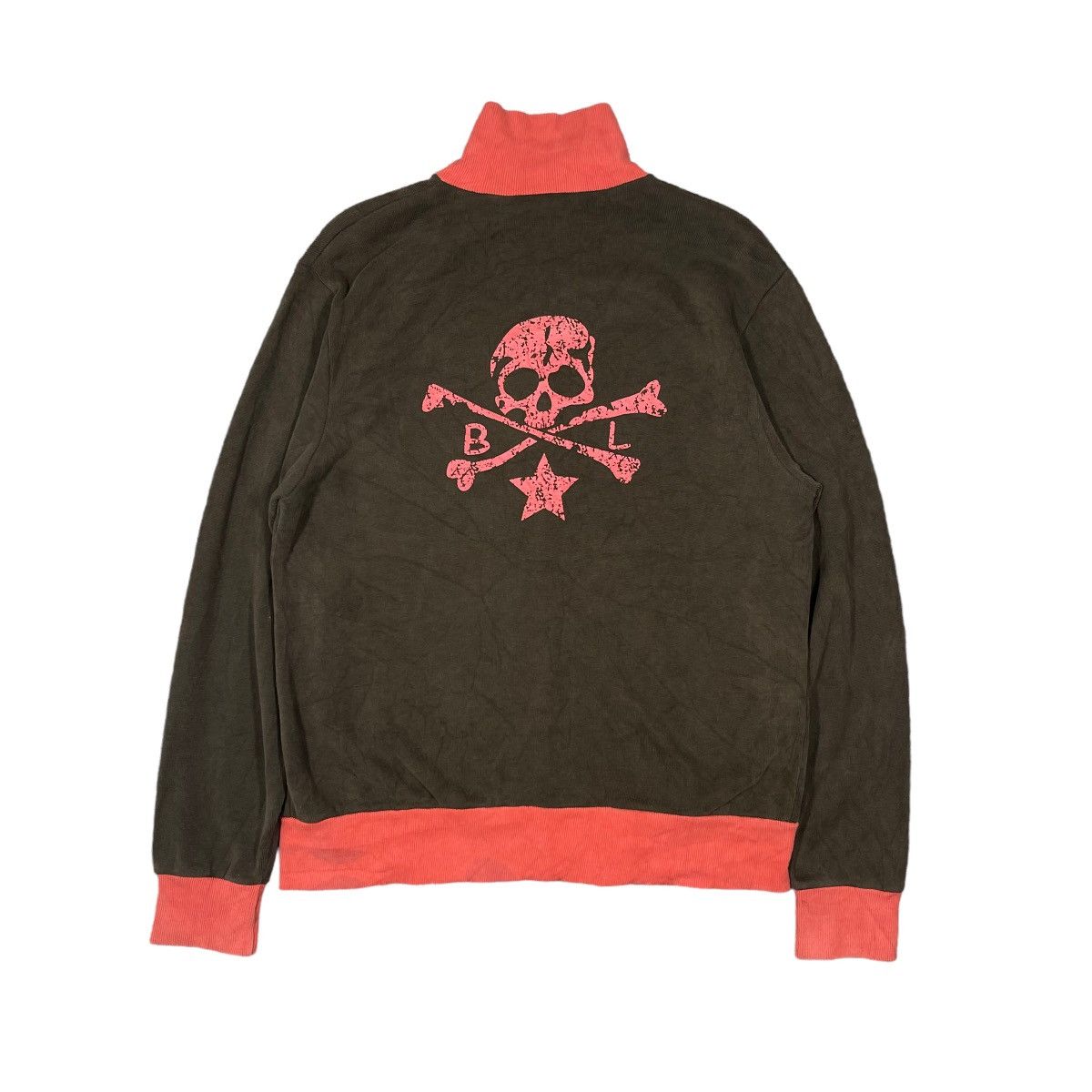 Hysteric Glamour × PPFM × Tornado Mart Skull Sick Punk Grunge Streetwear Japanese Zipper Sweater Size US M / EU 48-50 / 2 - 1 Thumbnail