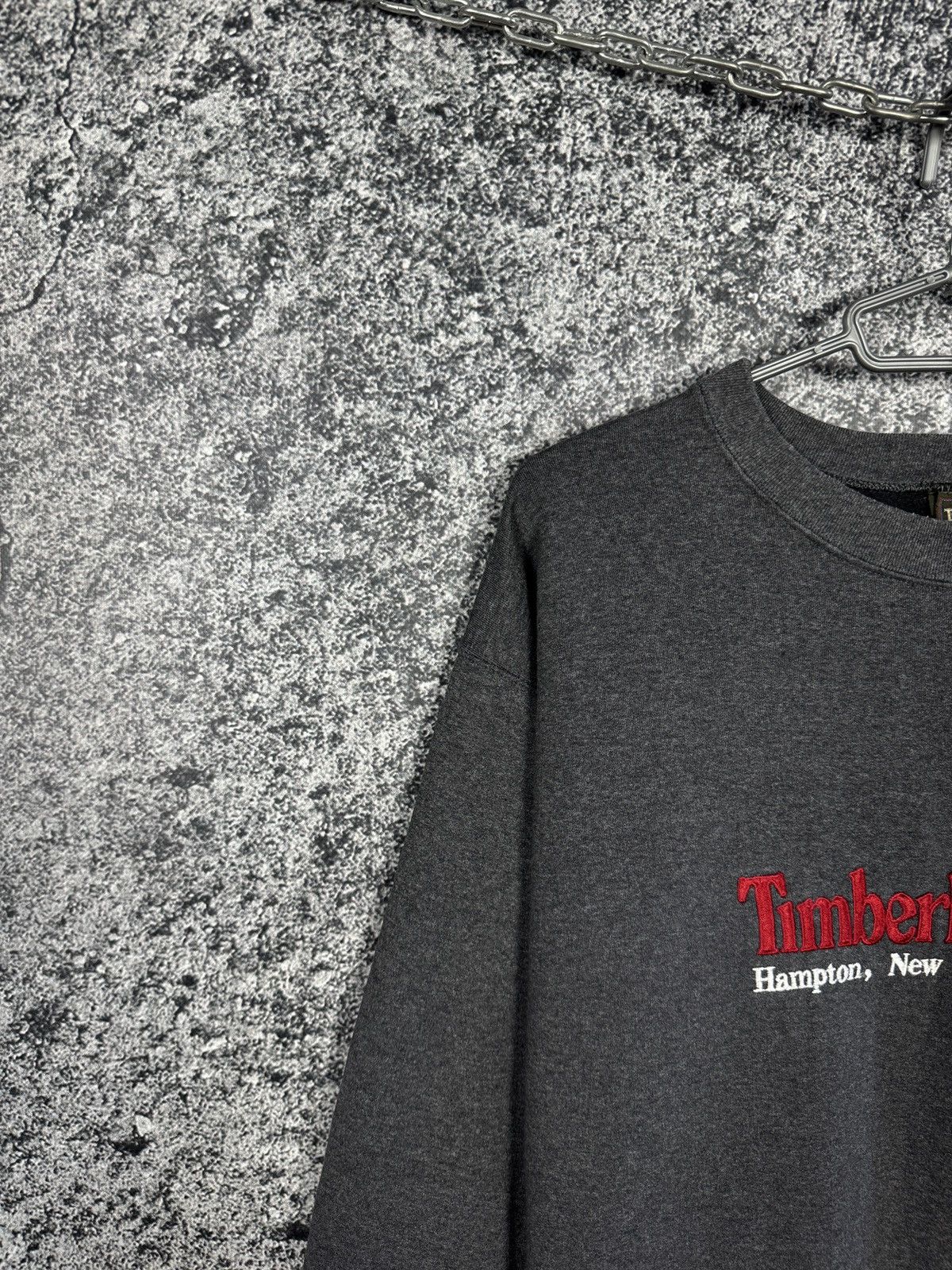 Timberland Timberland Weathergear Vintage Sweatshirt Embroidered Logo Size US L / EU 52-54 / 3 - 3 Thumbnail