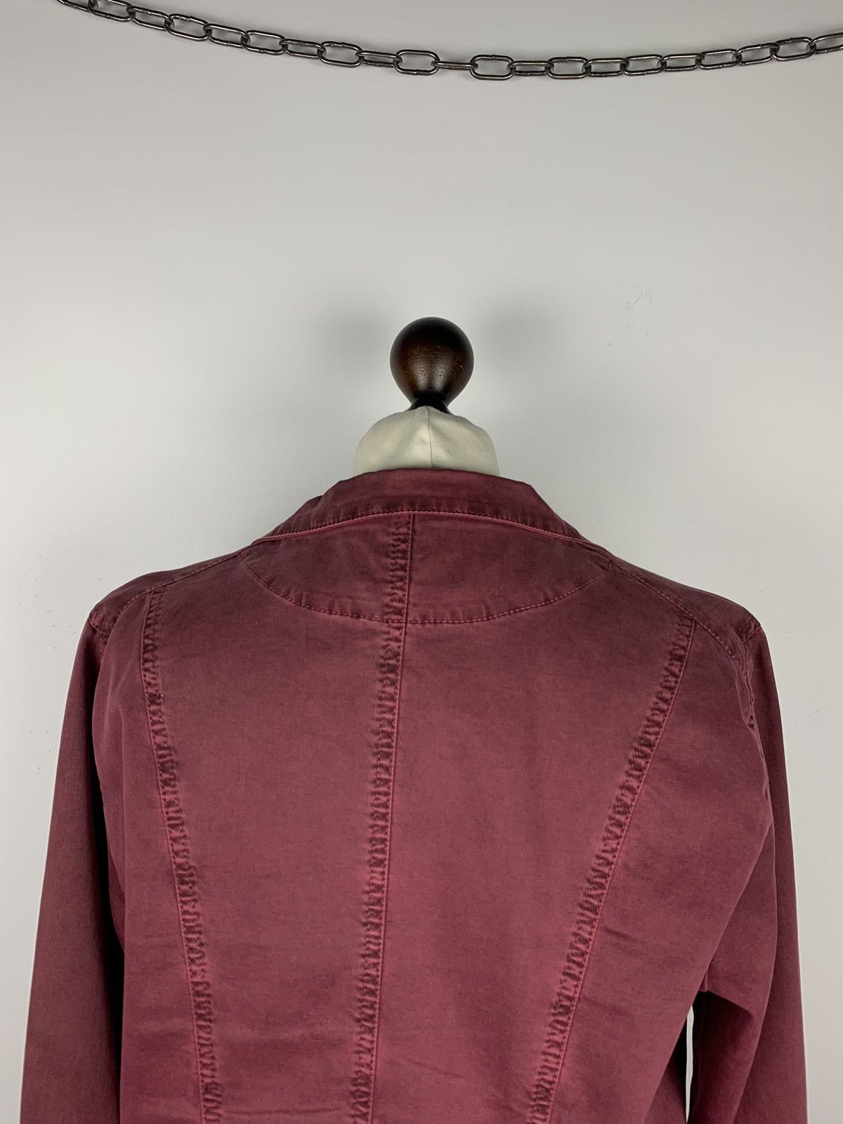 OSKA OSKA Avant Garde Blazer Jacket Size 3 Purple One Button Size ONE SIZE - 5 Thumbnail