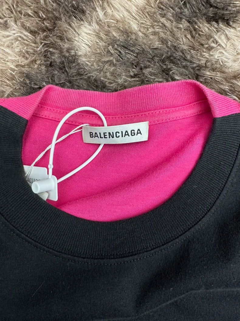 Balenciaga Balenciaga Black powder patchwork long and short sleeves fa Size US S / EU 44-46 / 1 - 3 Thumbnail