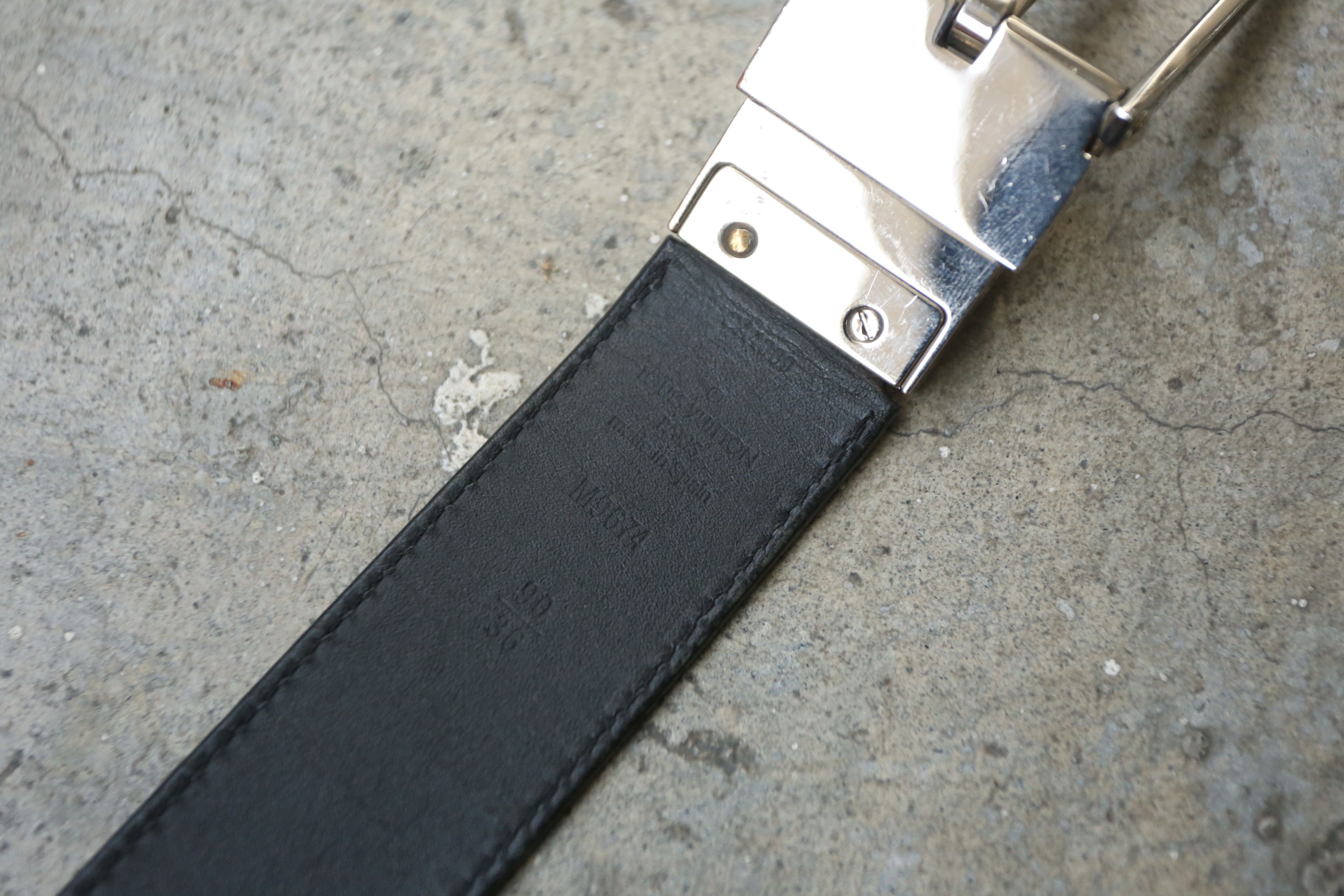 Louis Vuitton Louis Vuitton - 2014 - Damier 35mm Reversible Belt Size 30 - 6 Thumbnail
