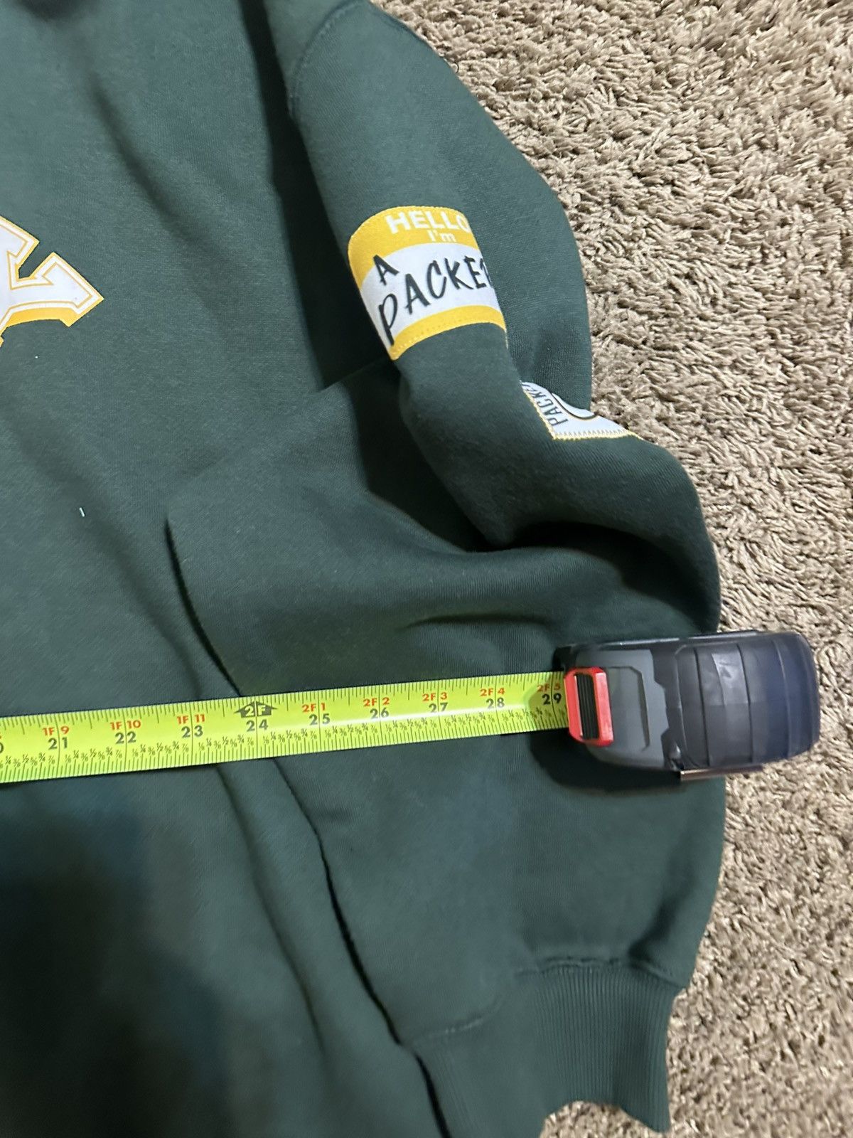 NFL Vintage NFL Women’s Green Bay Packers hoodie 00s size 3XL Size 3XL / US 20-22 - 7 Thumbnail