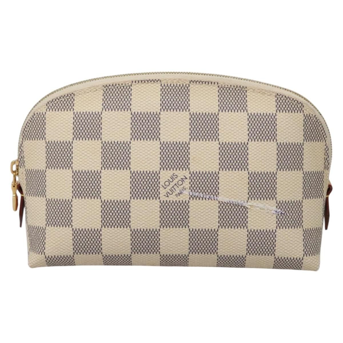 Louis Vuitton Cosmetic Pouch Beige Canvas Clutch Bag (Pre-Owned) Size ONE SIZE - 1 Thumbnail