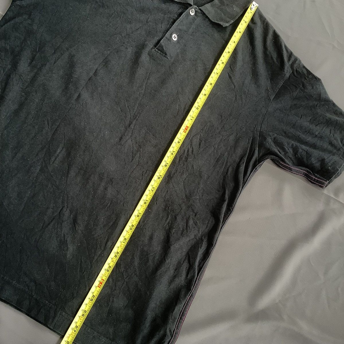 Comme des Garcons Vintage 2005 Plaid Polo Shirt Commes des Garcons Homme Size US L / EU 52-54 / 3 - 11 Thumbnail