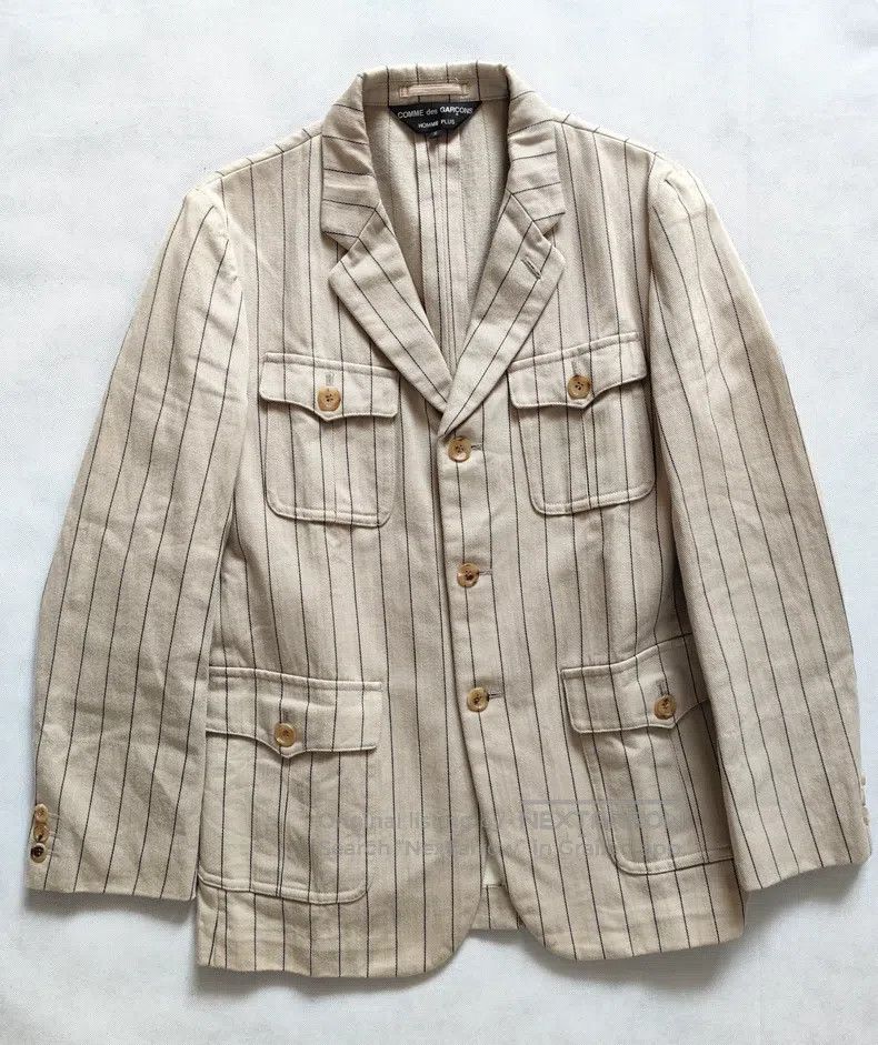 Comme des Garcons Comme Des Garcons Classic thick canvas three-button suit b Size US S / EU 44-46 / 1 - 2 Thumbnail