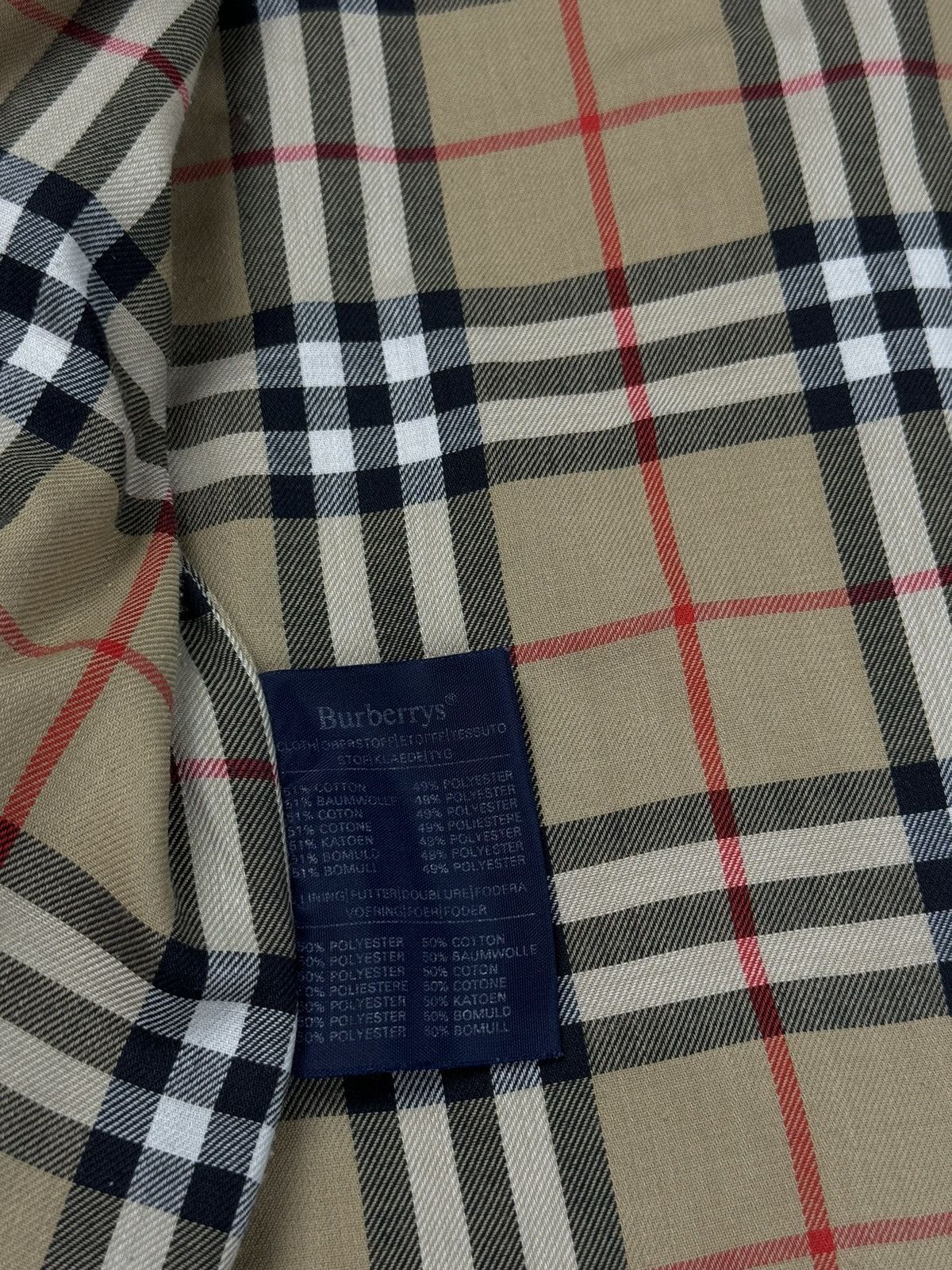 Burberry × Vintage Vintage trench coat Burberry original luxury streetwear item Size M / US 6-8 / IT 42-44 - 4 Thumbnail