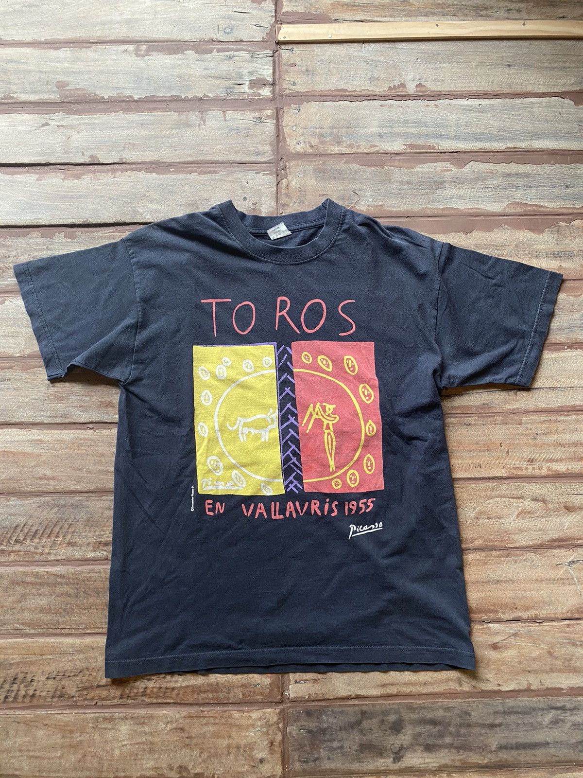 Vintage Vintage 2004 Picasso T Shirts Size US M / EU 48-50 / 2 - 1 Thumbnail