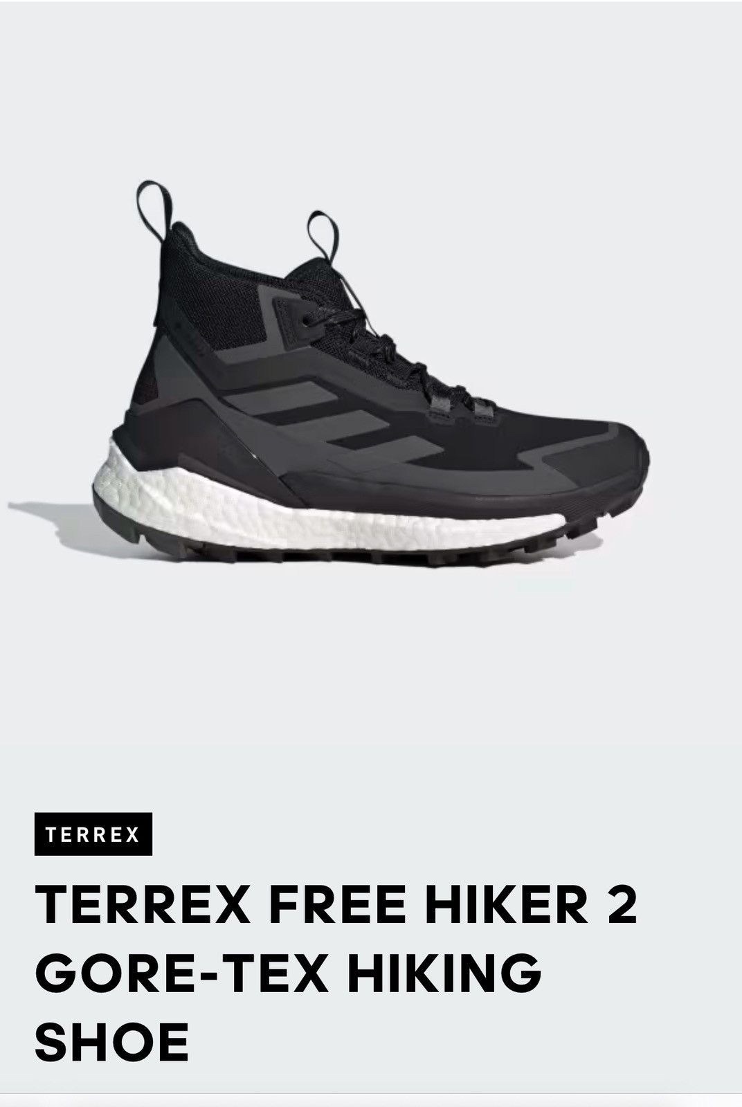 Adidas Adidas Terrex FREE HIKER 2.0 Size US 7.5 / EU 40-41 - 7 Thumbnail