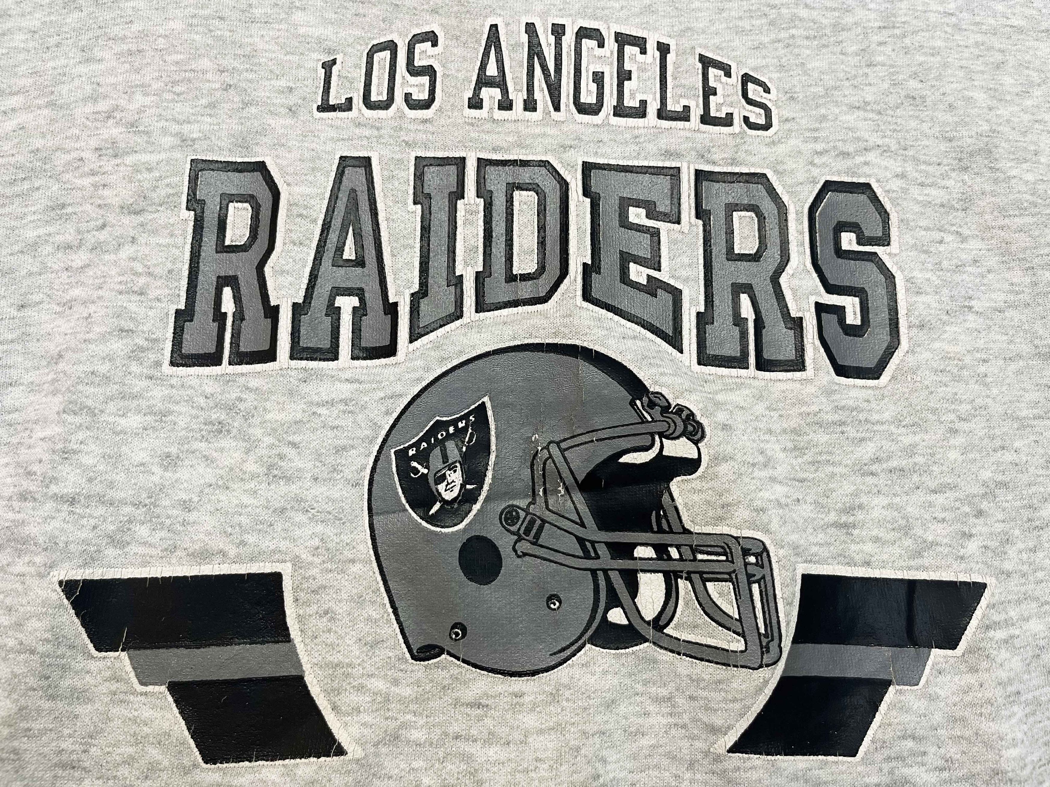 Champion Vintage Champion NFL Los Angeles Raiders Crewneck Sweatshirt Size US M / EU 48-50 / 2 - 2 Thumbnail