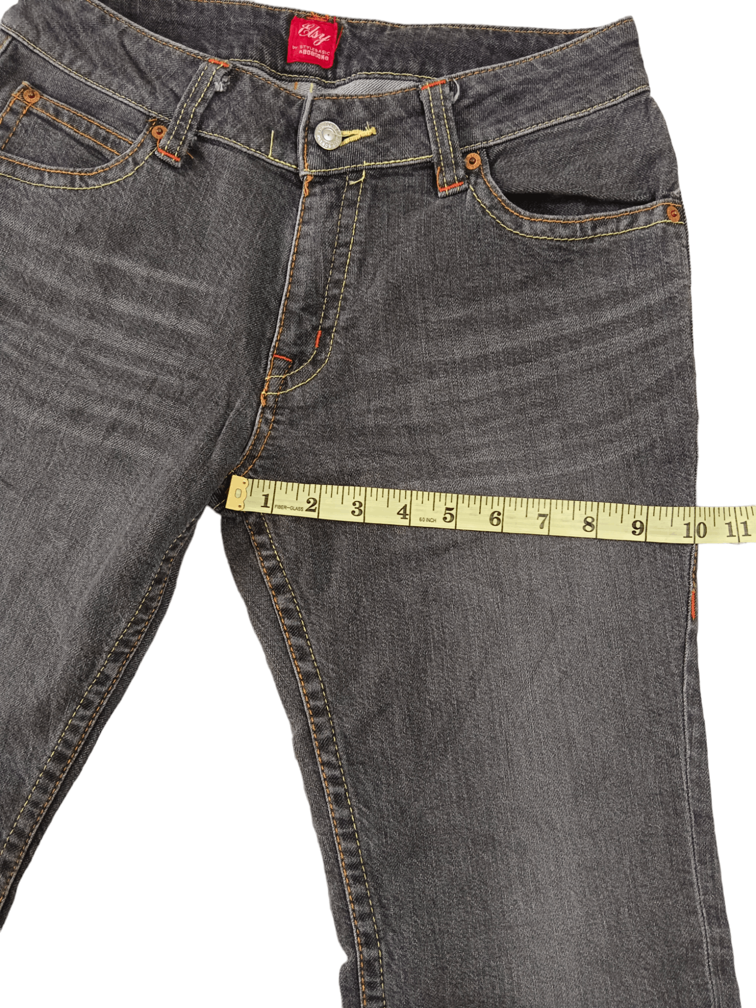 If Six Was Nine Elsy By Stylebasic & Bobson Flared Denim Size 29" - 8 Thumbnail