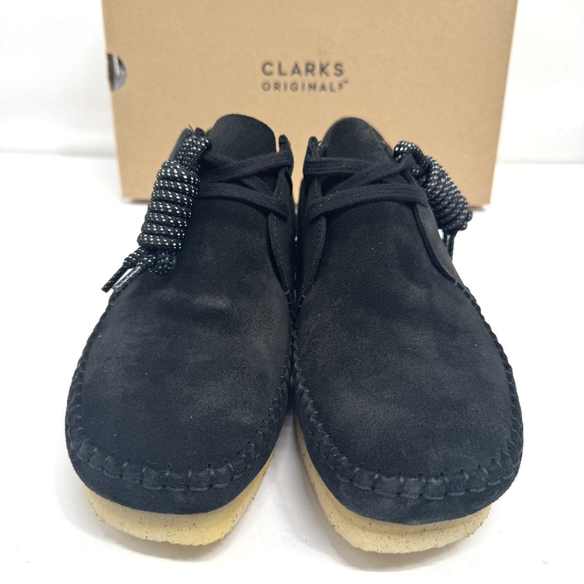 Clarks Clarks Weaver Men's Black Suede Loafers Size US 8.5 / EU 41-42 - 3 Thumbnail