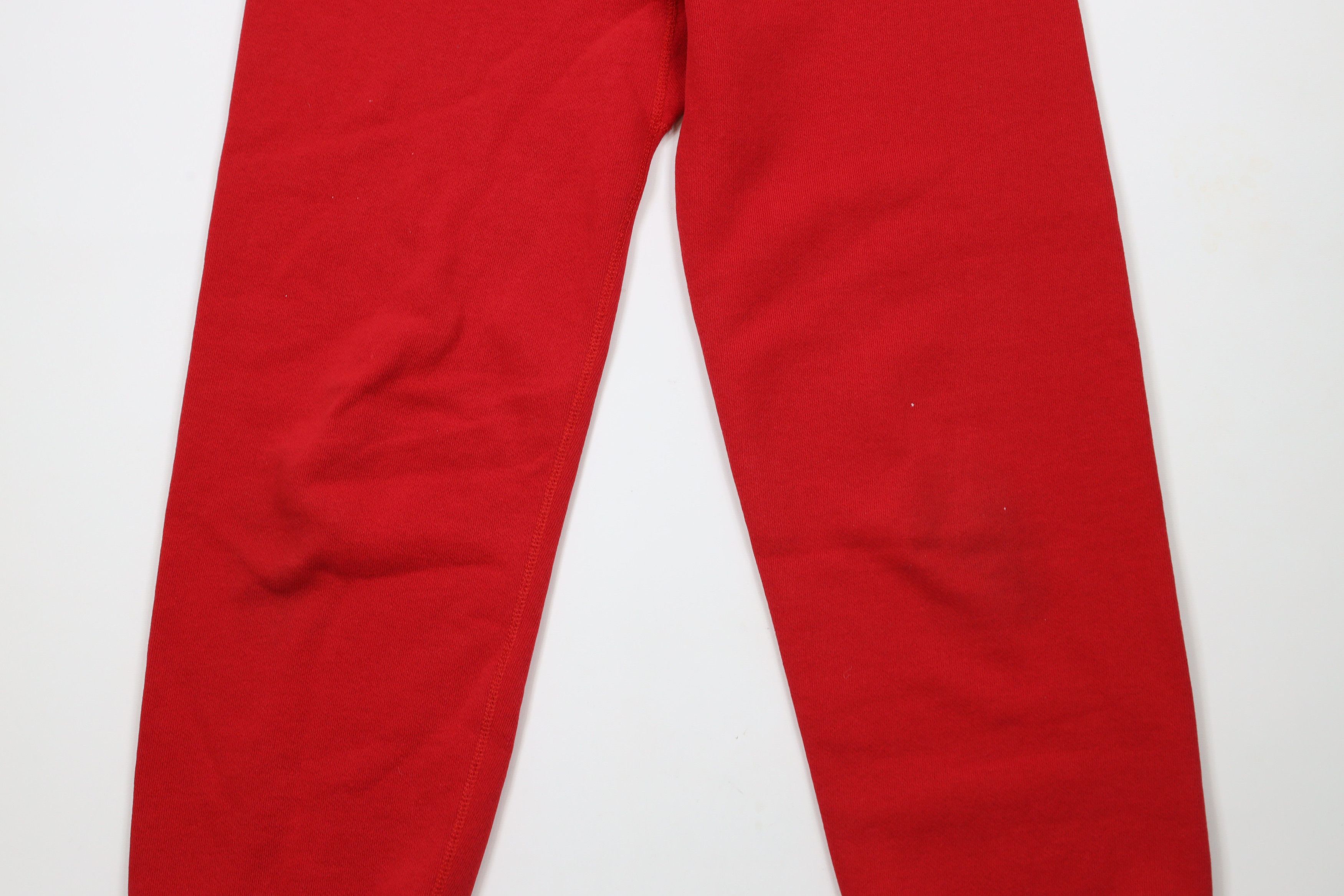 Vintage Vintage 70s 80s Streetwear Sweatpants Joggers Red USA Size US 34 / EU 50 - 3 Thumbnail