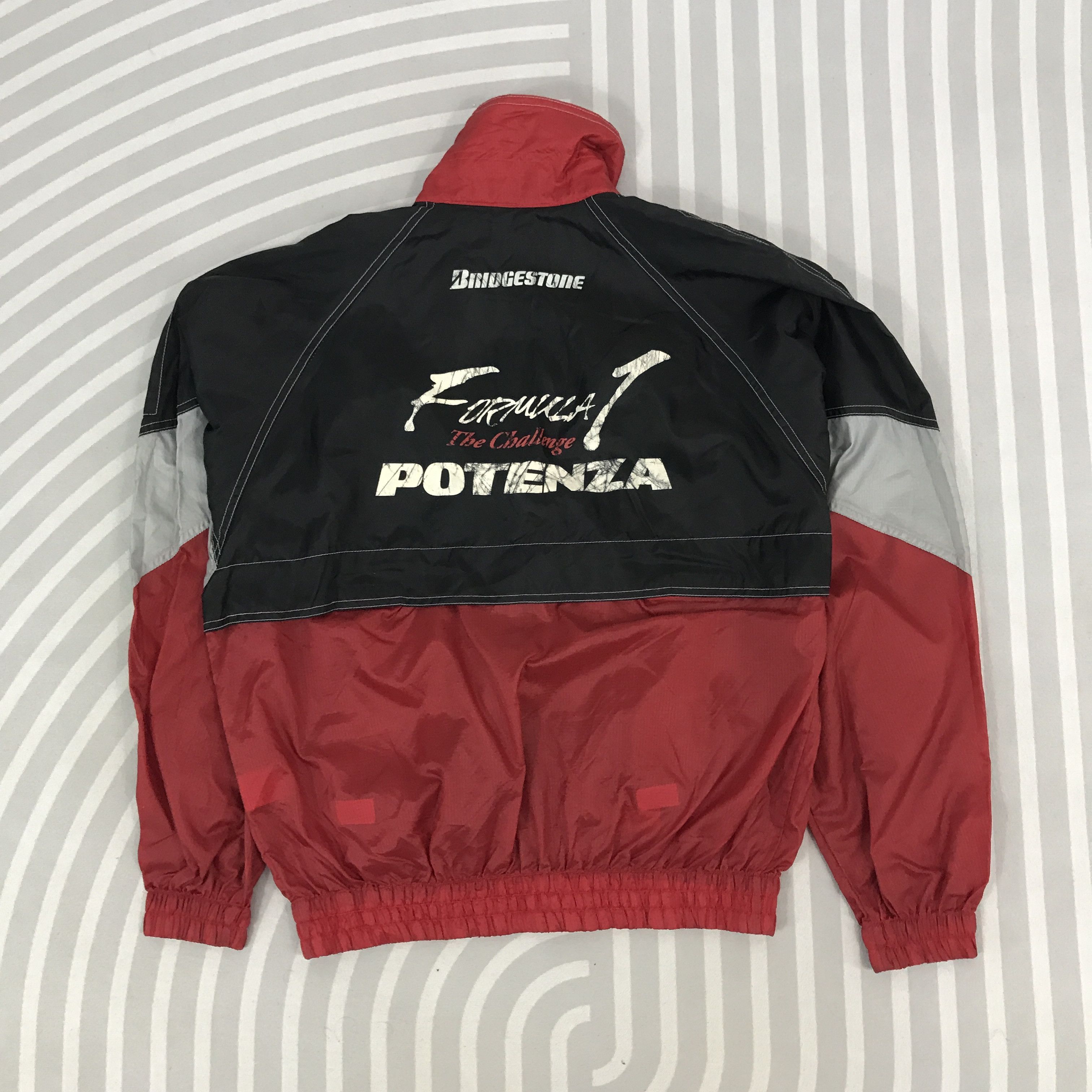 Japanese Brand × Vintage Vintage Bridgestone x potenza Racing Jacket Size US L / EU 52-54 / 3 - 1 Thumbnail