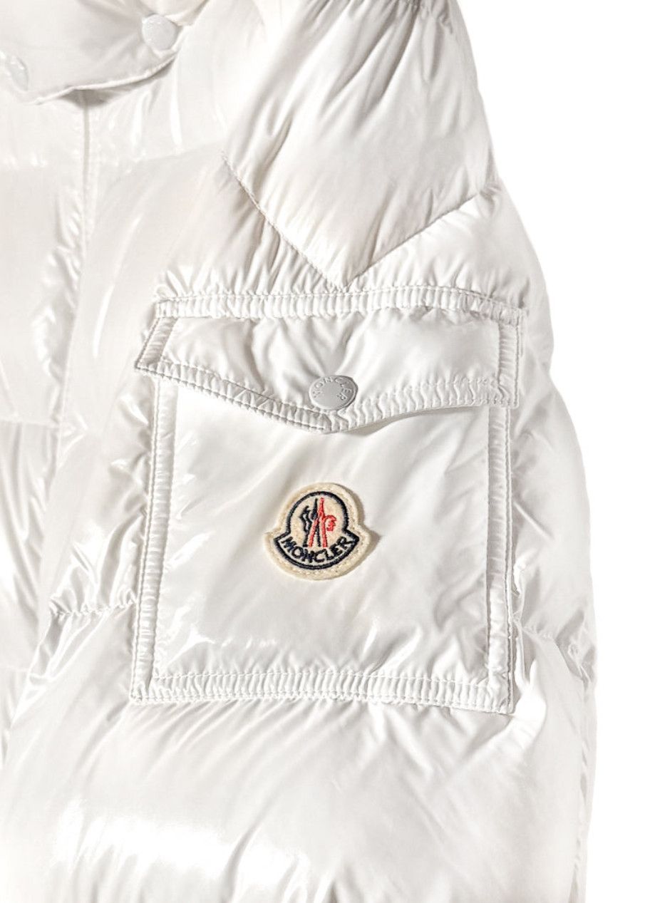Moncler Moncler White Maya Down Puffer Coat - Size 7 Size US XXL / EU 58 / 5 - 3 Thumbnail