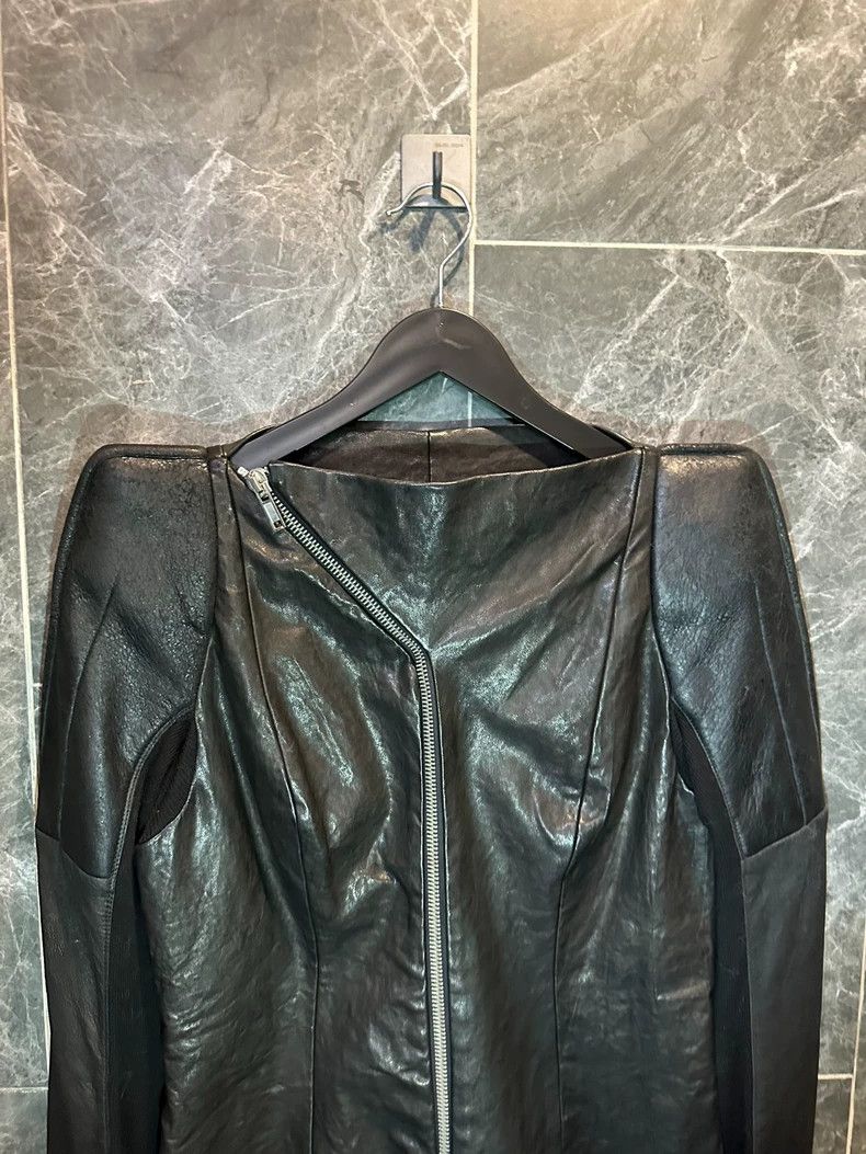 Rick Owens Rick Owens size 12 Fw09 Padded Shoulder Shrugger Twill Zipp Size US S / EU 44-46 / 1 - 4 Thumbnail