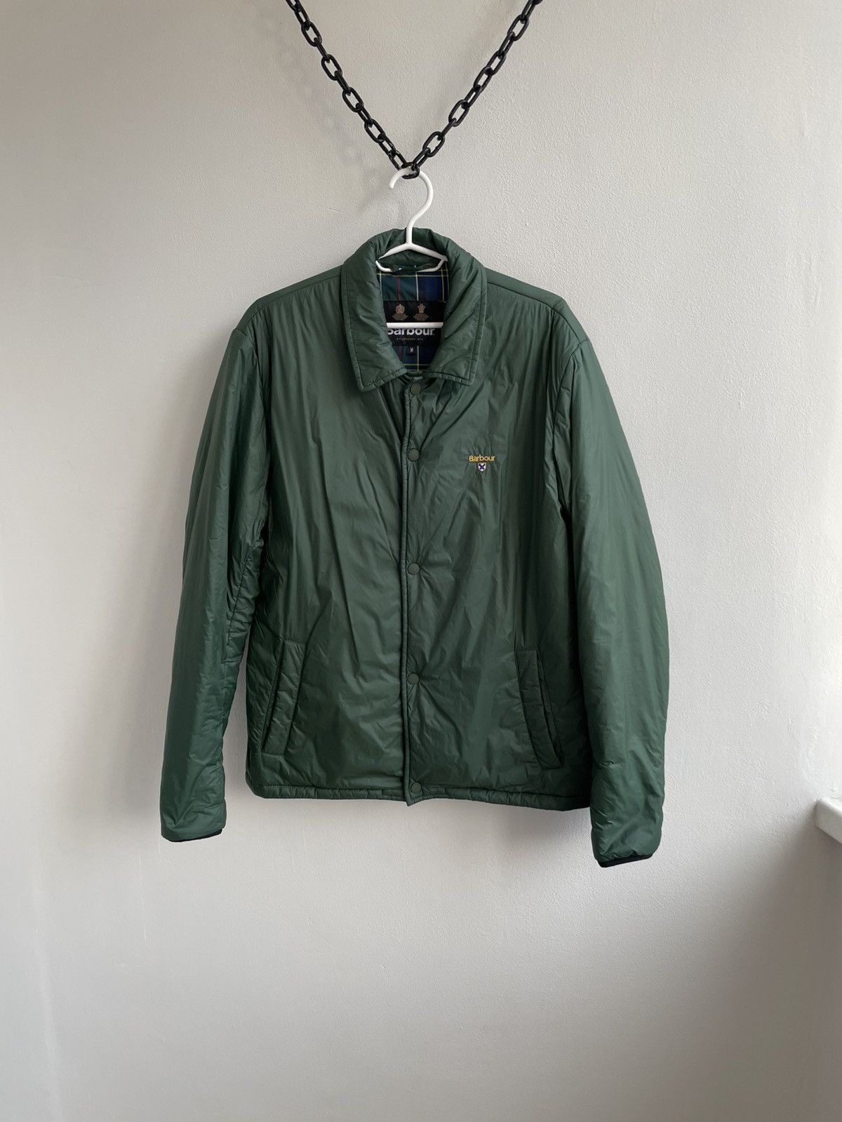 Barbour Barbour Quilted jacket Batbour Fenchurch Quilt Green Mens Size US M / EU 48-50 / 2 - 1 Thumbnail