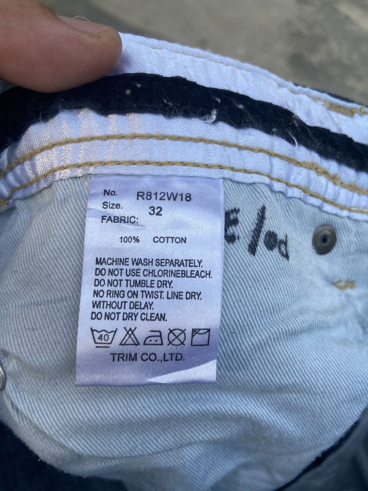 Army Of Me Army of Me Distressed Pant Size US 32 / EU 48 - 8 Thumbnail