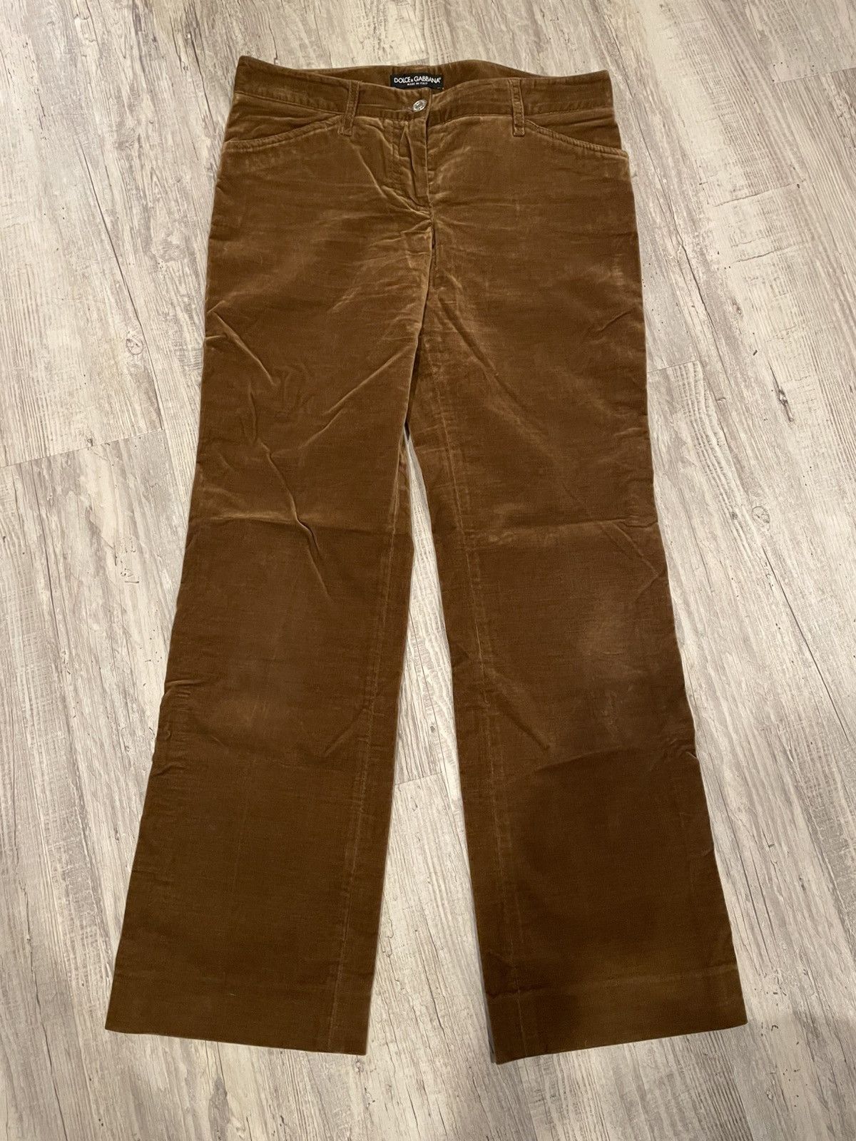 Dolce & Gabbana Vintage dolce and gabanna felt pants Size US 30 / EU 46 - 1 Thumbnail