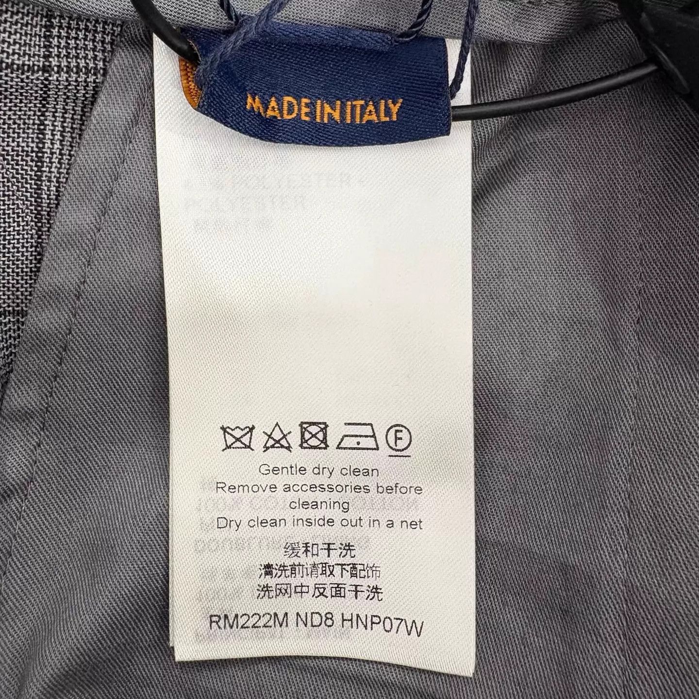 Louis Vuitton LV gray wool check & monogram pants size XS Size US 28 / EU 44 - 3 Thumbnail