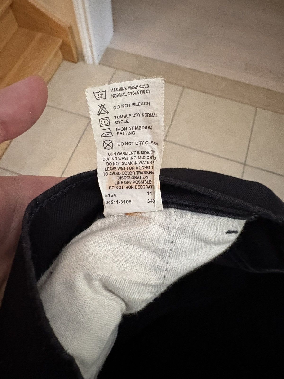 Levi's Dark navy levi’s 511 denim cut chinos Size US 34 / EU 50 - 6 Thumbnail