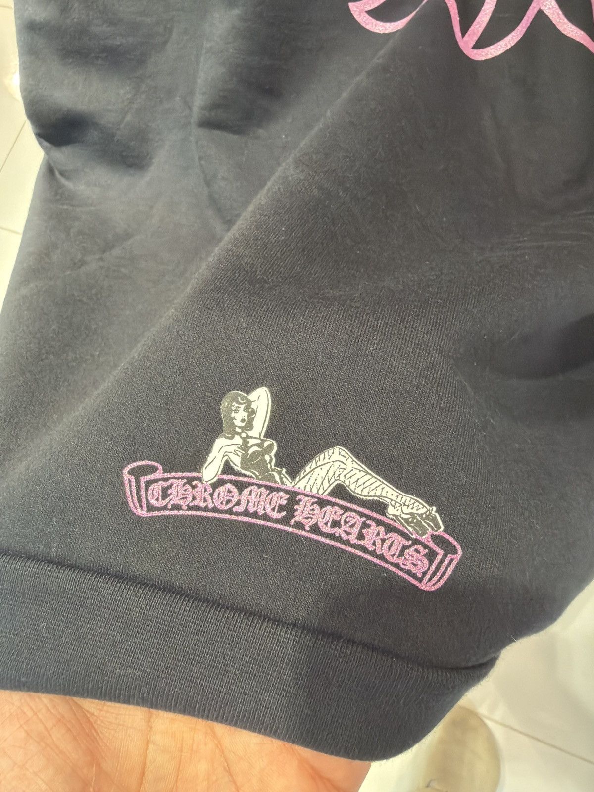 Chrome Hearts × Deadly Doll Chrome Hearts Deadly Doll Black Hoodie Size US XL / EU 56 / 4 - 5 Thumbnail