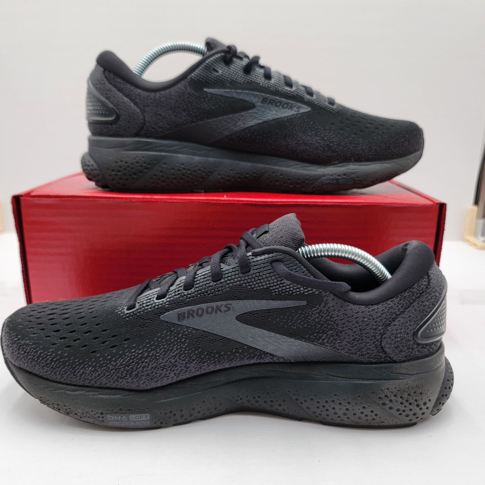 Brooks Brooks Ghost 16 'Black Ebony' Mens Sz 10.5W 1104182E020 245 Size US 10.5 / EU 43-44 - 2 Thumbnail