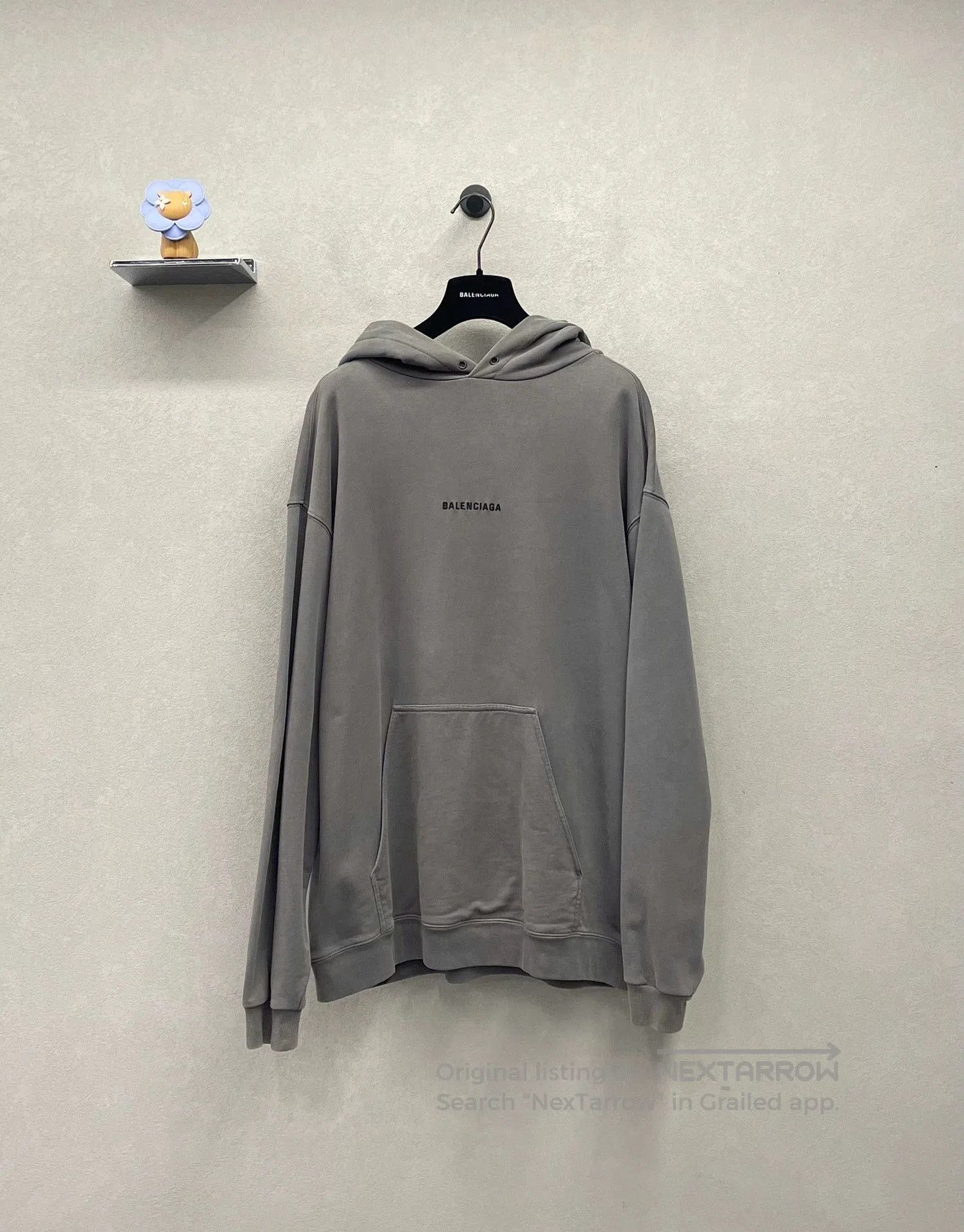Balenciaga gray oversized hoodie from Balenciaga. Size US S / EU 44-46 / 1 - 1 Thumbnail