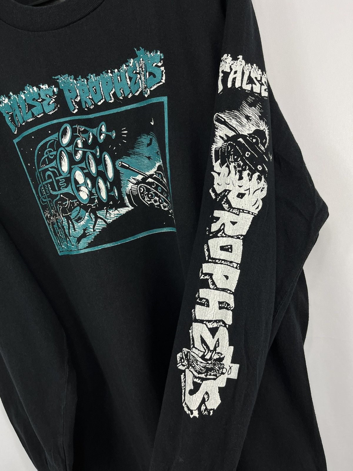 80s False Prophets NY Punk Rock Longsleeve bad brains nausea, image size:1200x1600