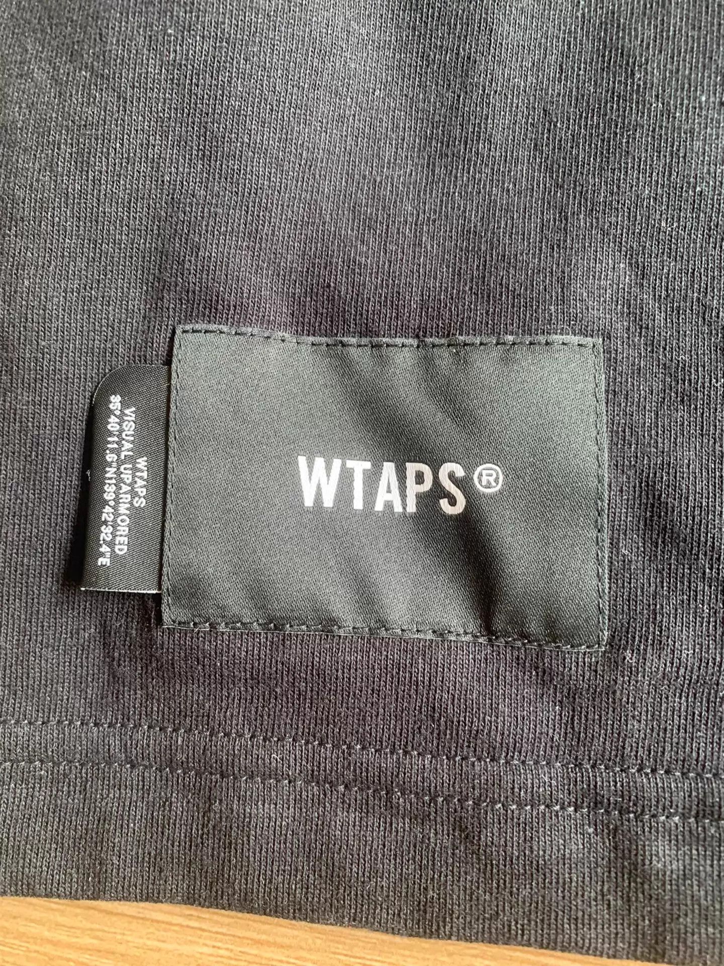 Wtaps WTAPS Logo Print Long Sleeve T-Shirt Men's Size 4 Size US XL / EU 56 / 4 - 4 Thumbnail