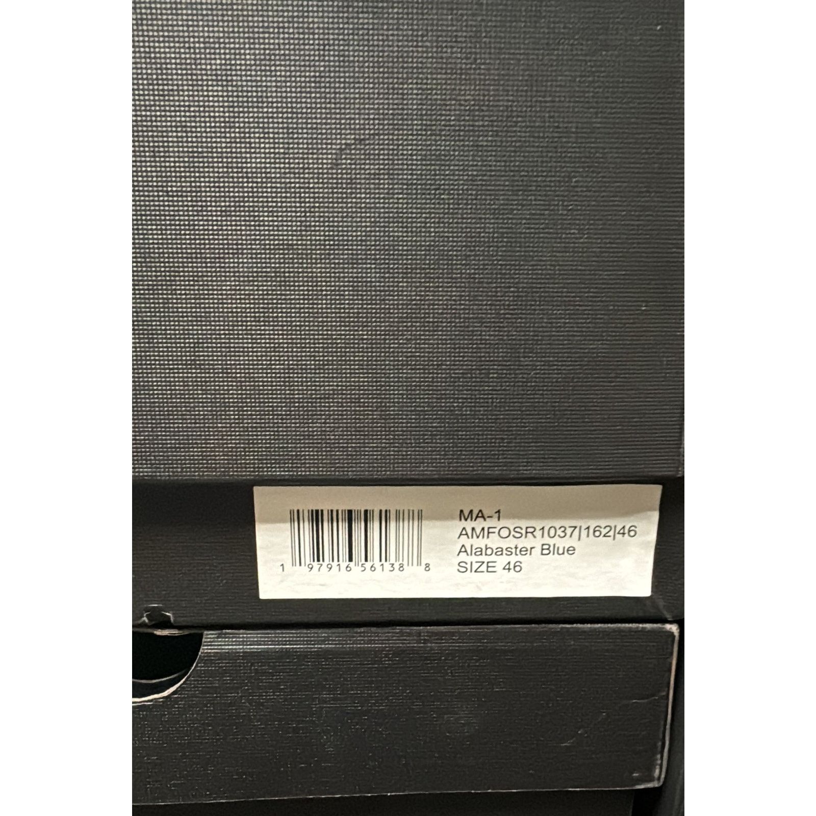 Amiri o1rshd1 MA-1 Low-Top Sneakers in Alabaster Blue Size US 13 / EU 46 - 24 Thumbnail