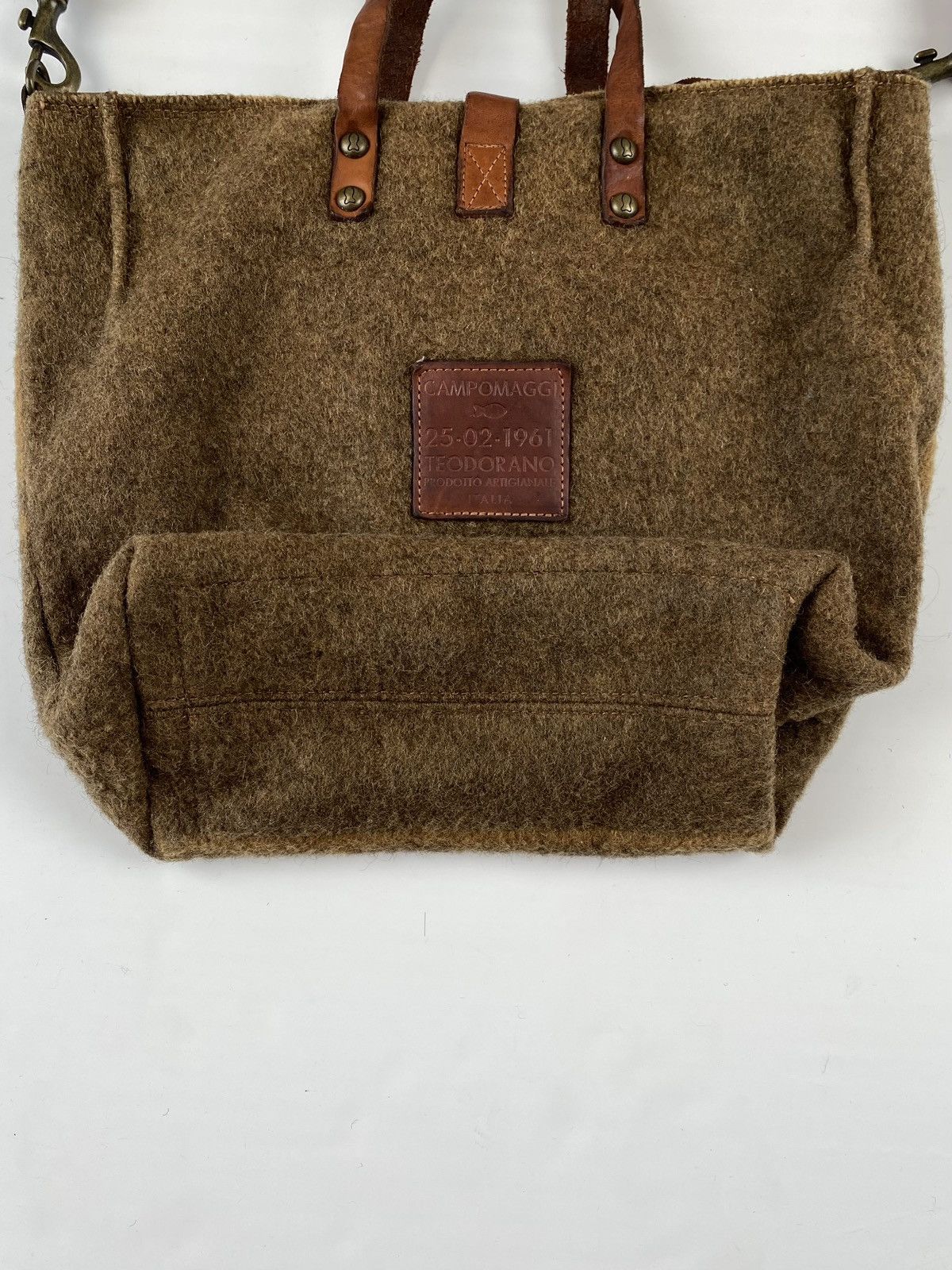 Vintage Campomaggi Italian Wool Tote Bag Size ONE SIZE - 5 Thumbnail
