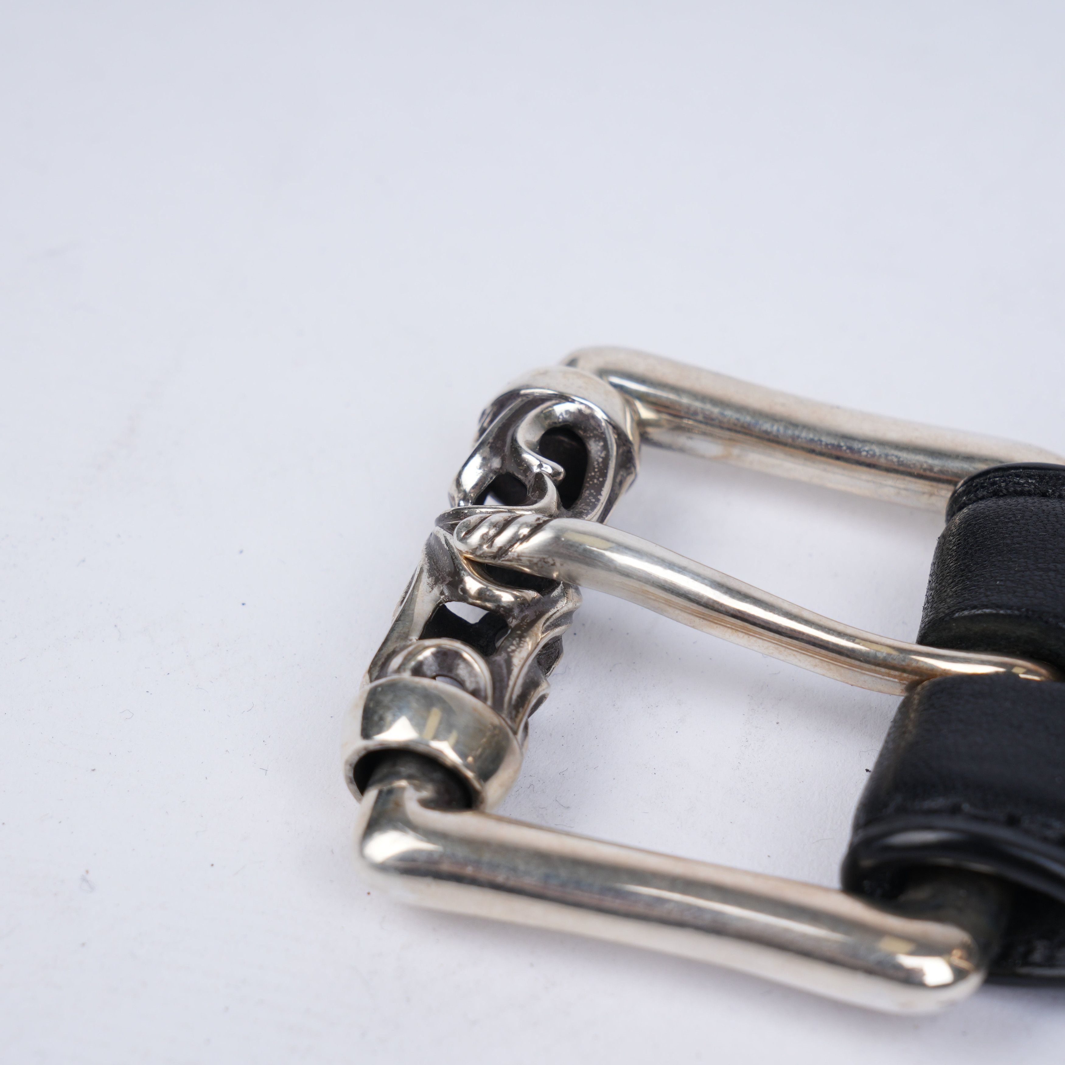Chrome Hearts BLACK ROLLER BELT Size 36 - 4 Thumbnail